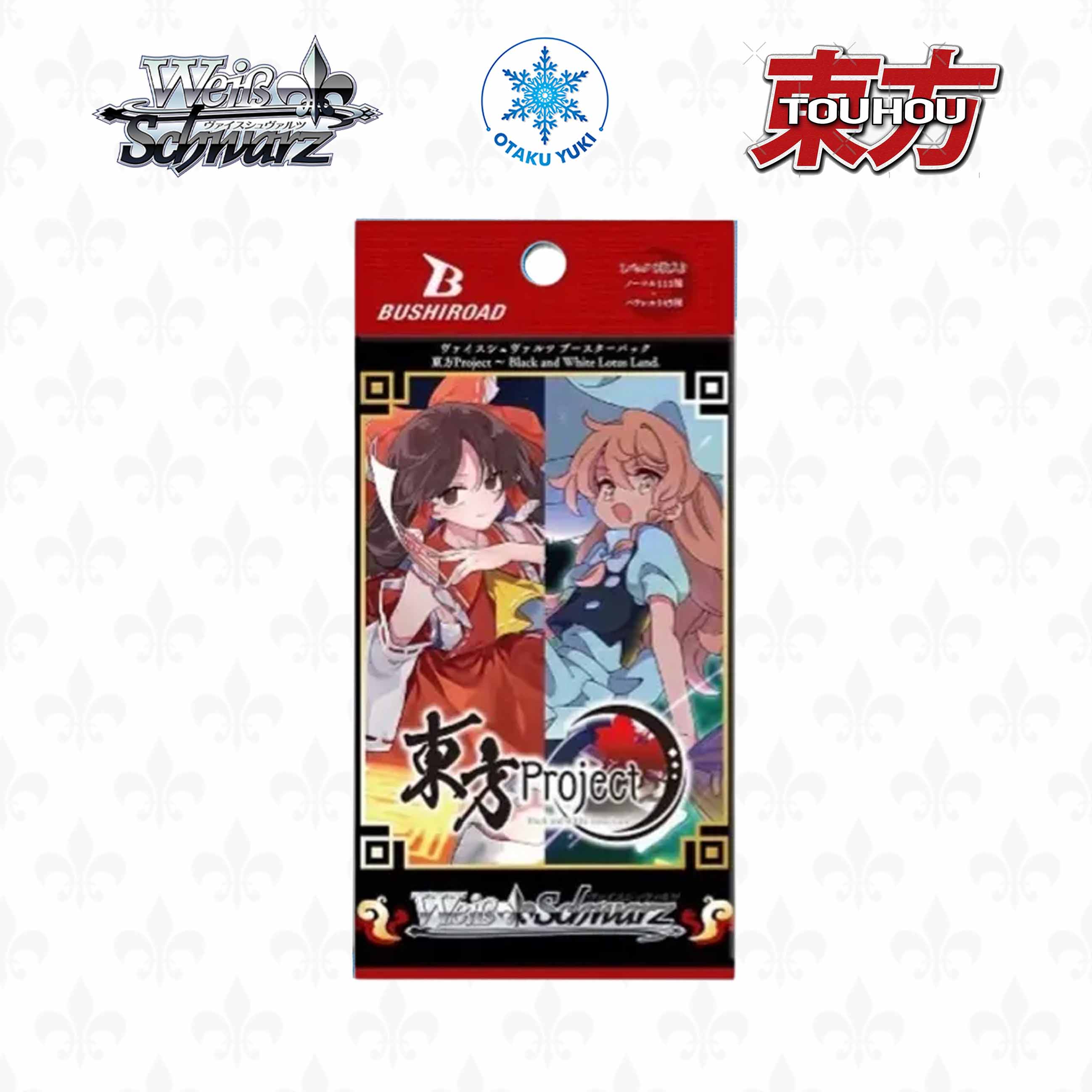 Gói Thẻ Pack Card Touhou Project 〜 Black and White Lotus Land (Weiss Schwarz)