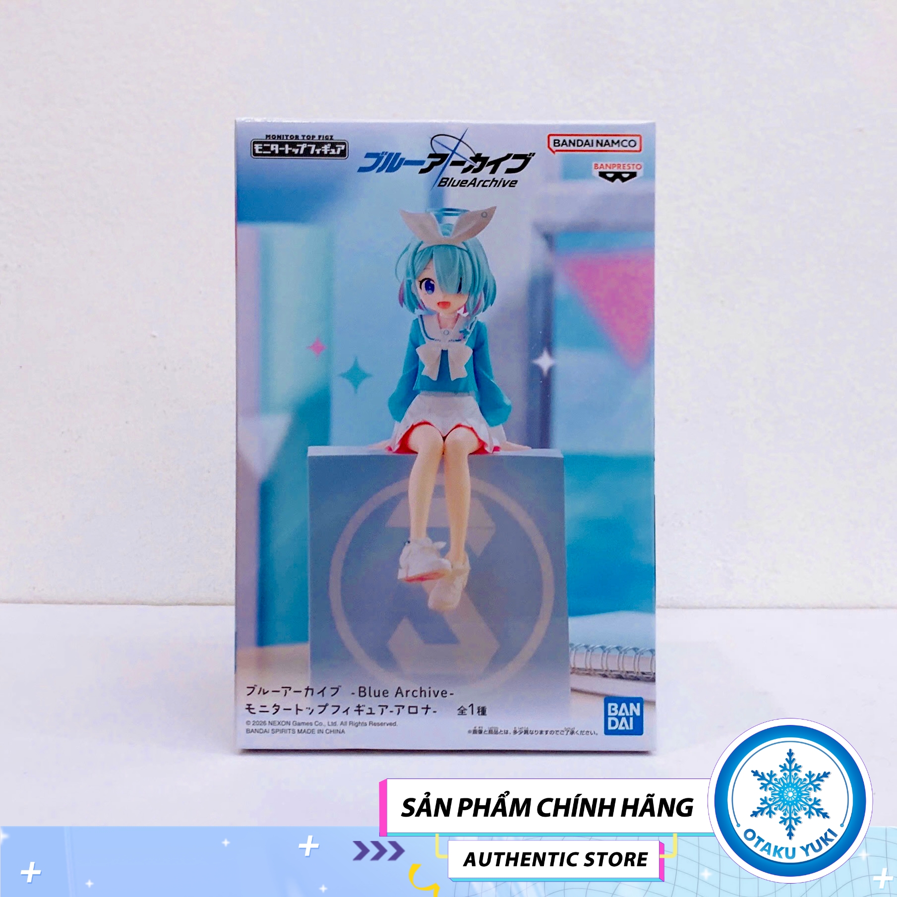 Mô Hình Arona - Monitor Top Figz - Blue Archive Figure Chính Hãng (Banpresto)
