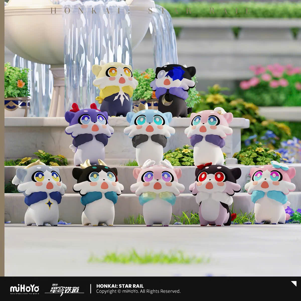 Baa Awoo Mô Hình Blind Bag Chimera Mini Awoo Awoo Honkai: Star Rail vol.2
