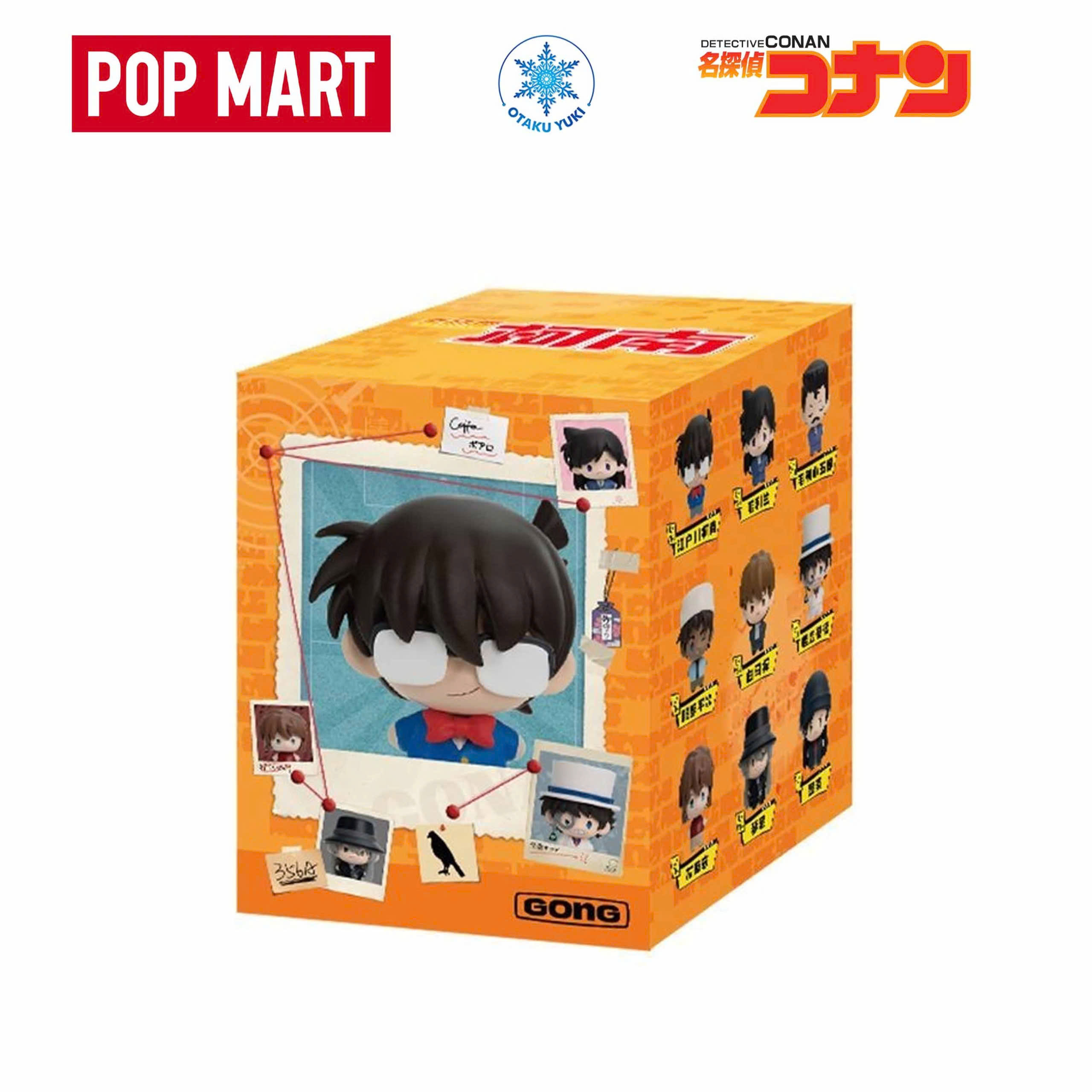 Mô Hình Blind Box Detective Conan Super Mini - Phiên Bản Có Nam Châm (GONG x POPMART)