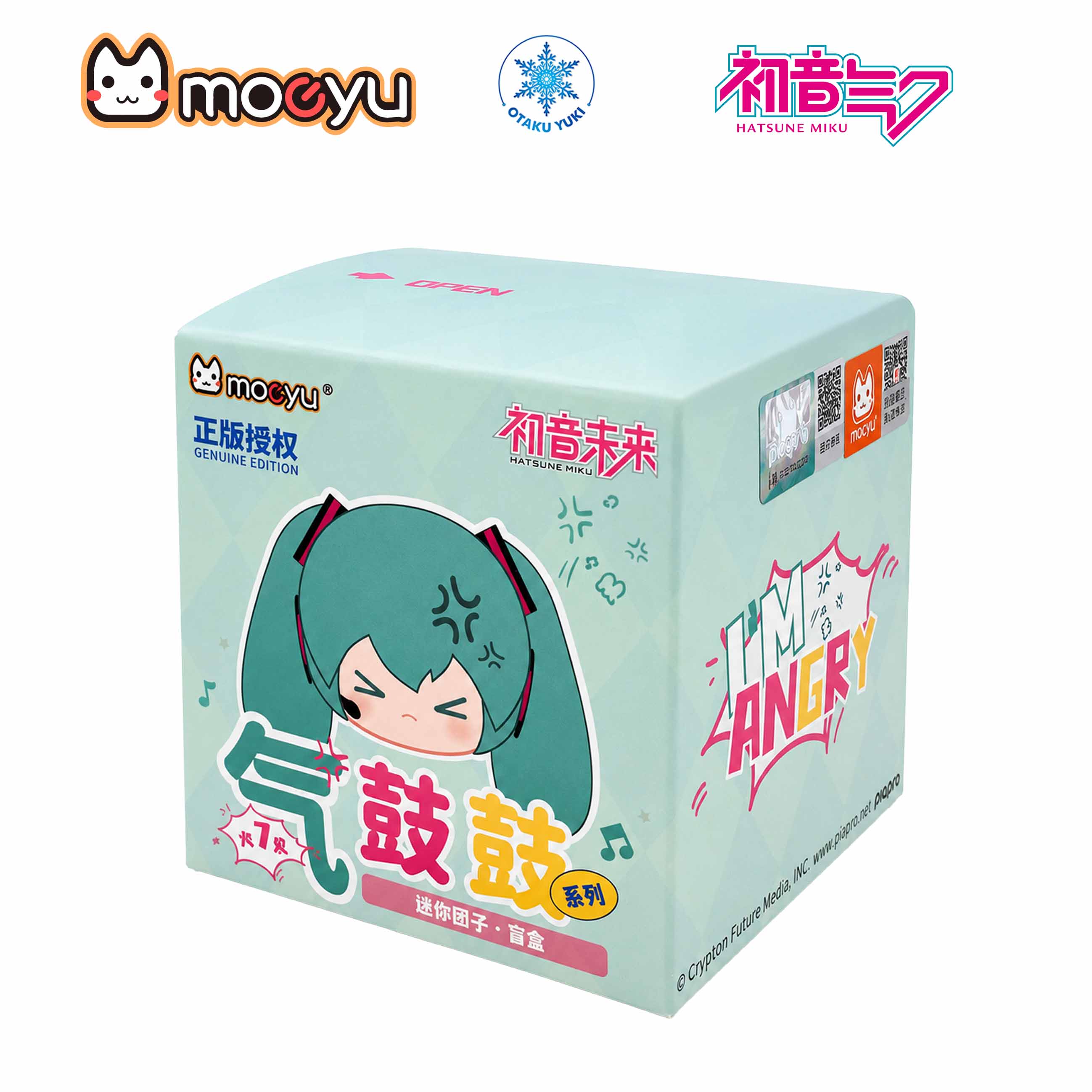 Móc Khoá Nhồi Bông Blind Box Vocaloid Hatsune Miku - Mini Dango Plush Series (Moeyu)