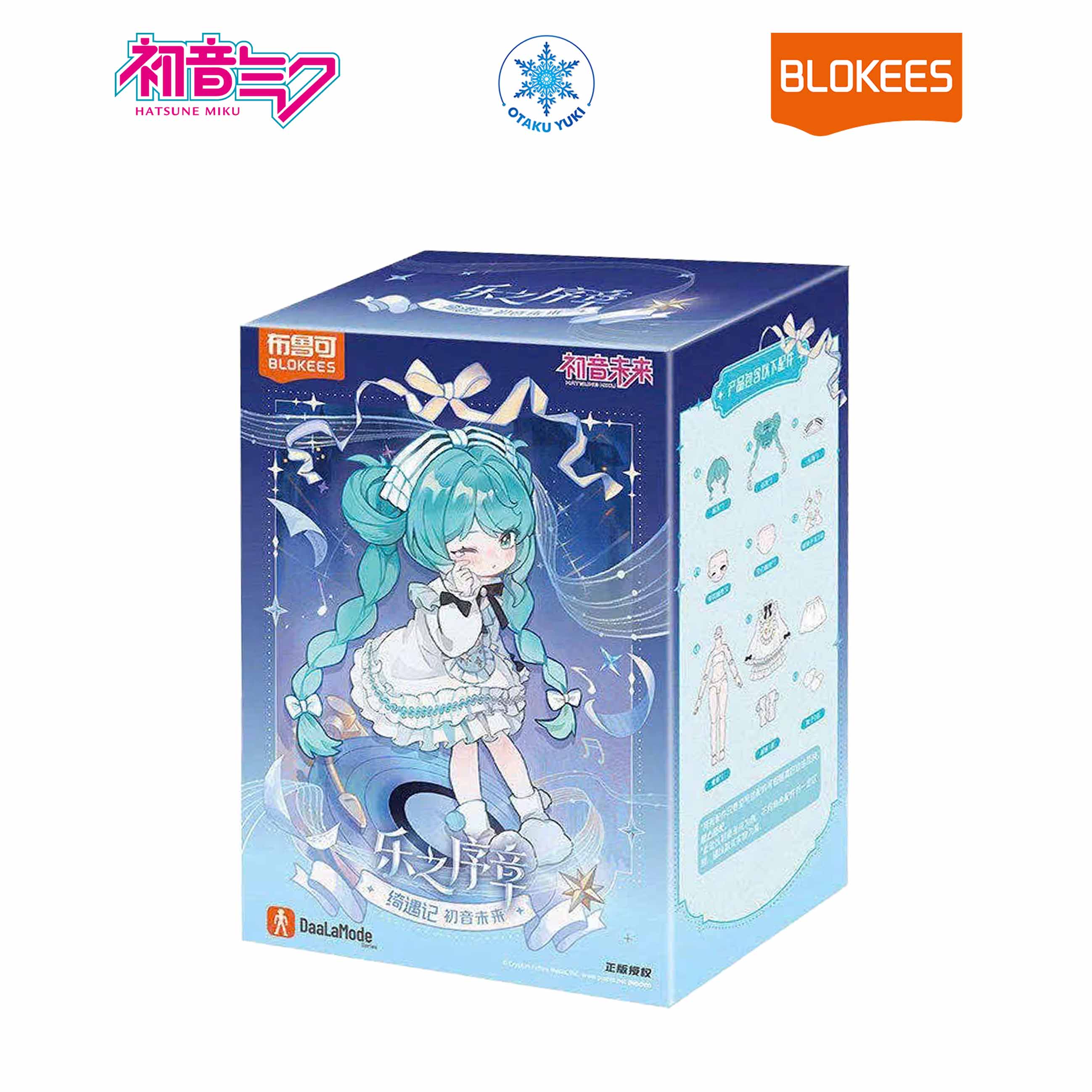 Mô Hình Blind box Hatsune Miku - Sonata Prologue DaaLaMode Series Model Kit EK09 (Blokees)