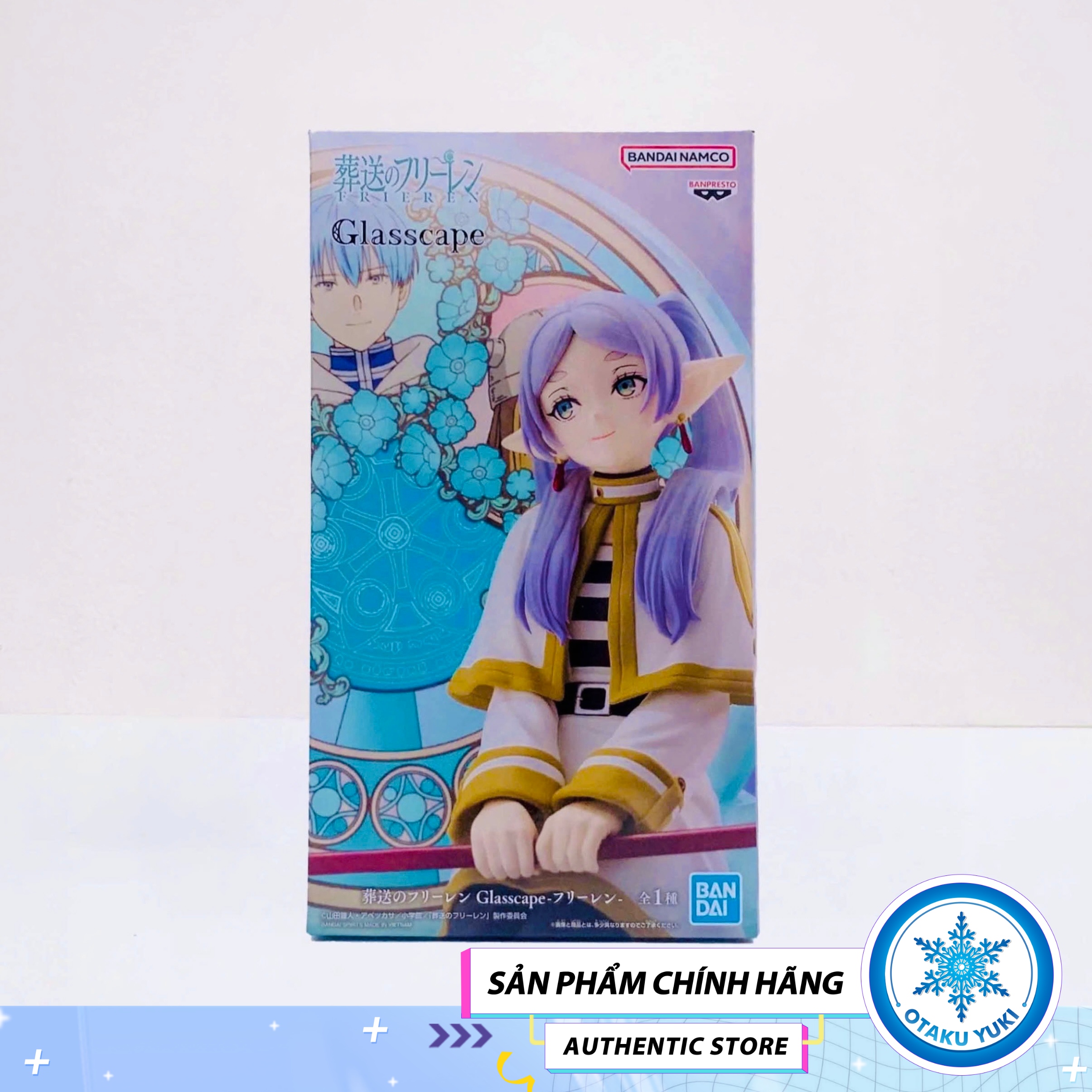 Mô Hình Frieren Glasscape - Frieren: Beyond Journey's End Figure Chính Hãng (Banpresto)