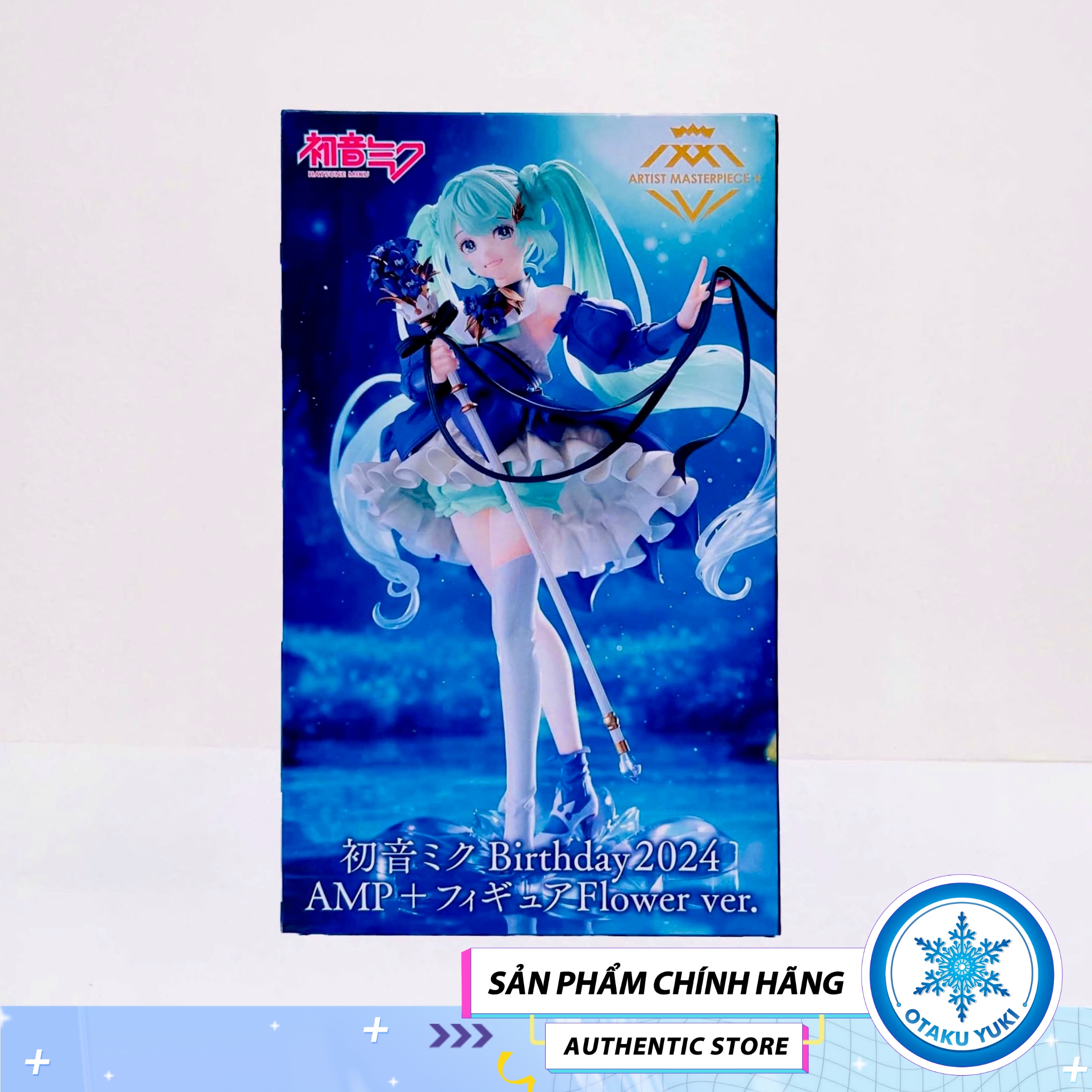 Mô Hình Hatsune Miku Birthday 2024 Flower Ver. - Artist Master Piece AMP+ Figure Chính Hãng (Taito)
