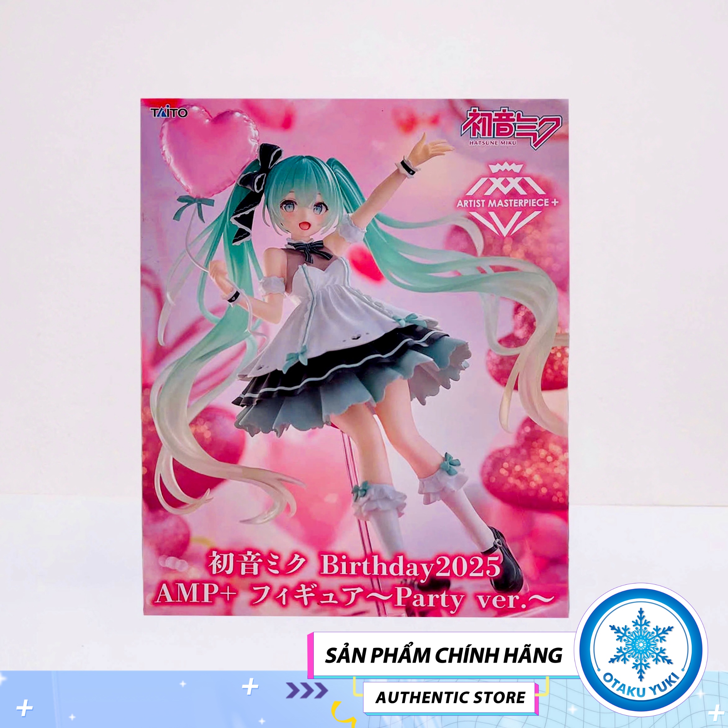 Mô Hình Hatsune Miku Birthday 2025 Party AMP+ - Vocaloid - Figure Chính Hãng (Taito)