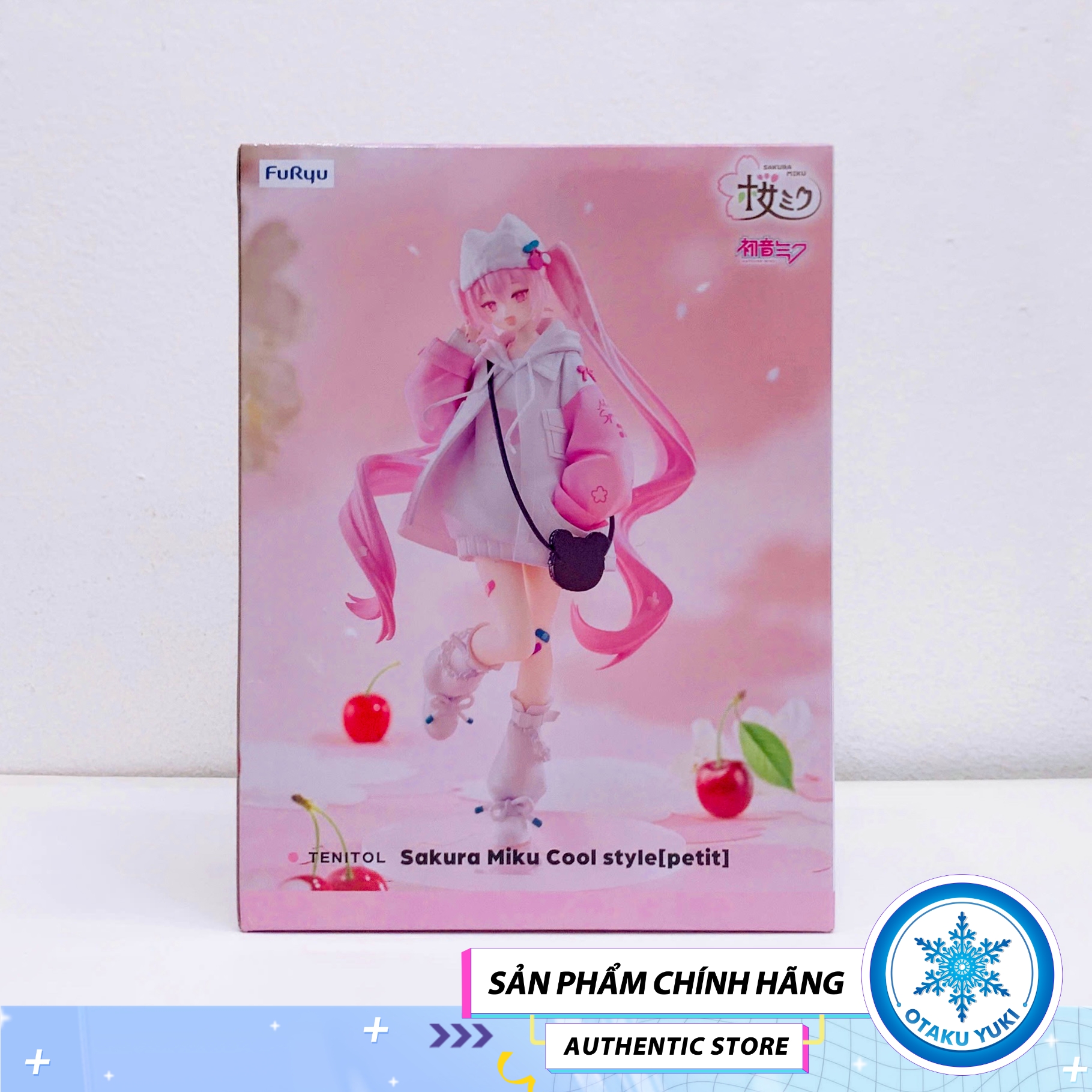 Mô Hình Hatsune Miku - Sakura Miku Cool Style - Vocaloid - TENITOL Figure Chính Hãng (FuRyu)