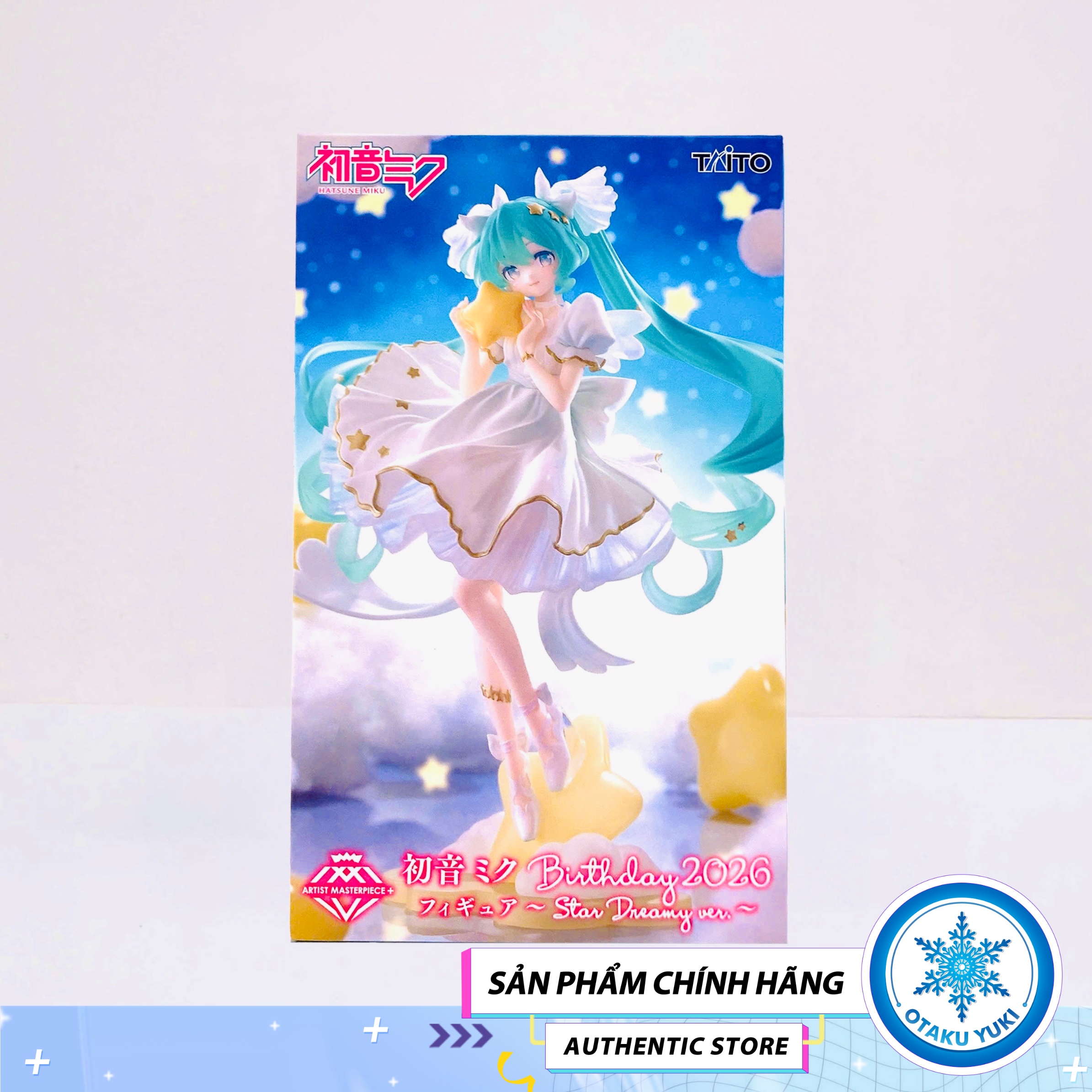 Mô Hình Hatsune Miku Star Dreamy ver - Birthday 2026 Party AMP+ - Vocaloid - Figure Chính Hãng (Taito)