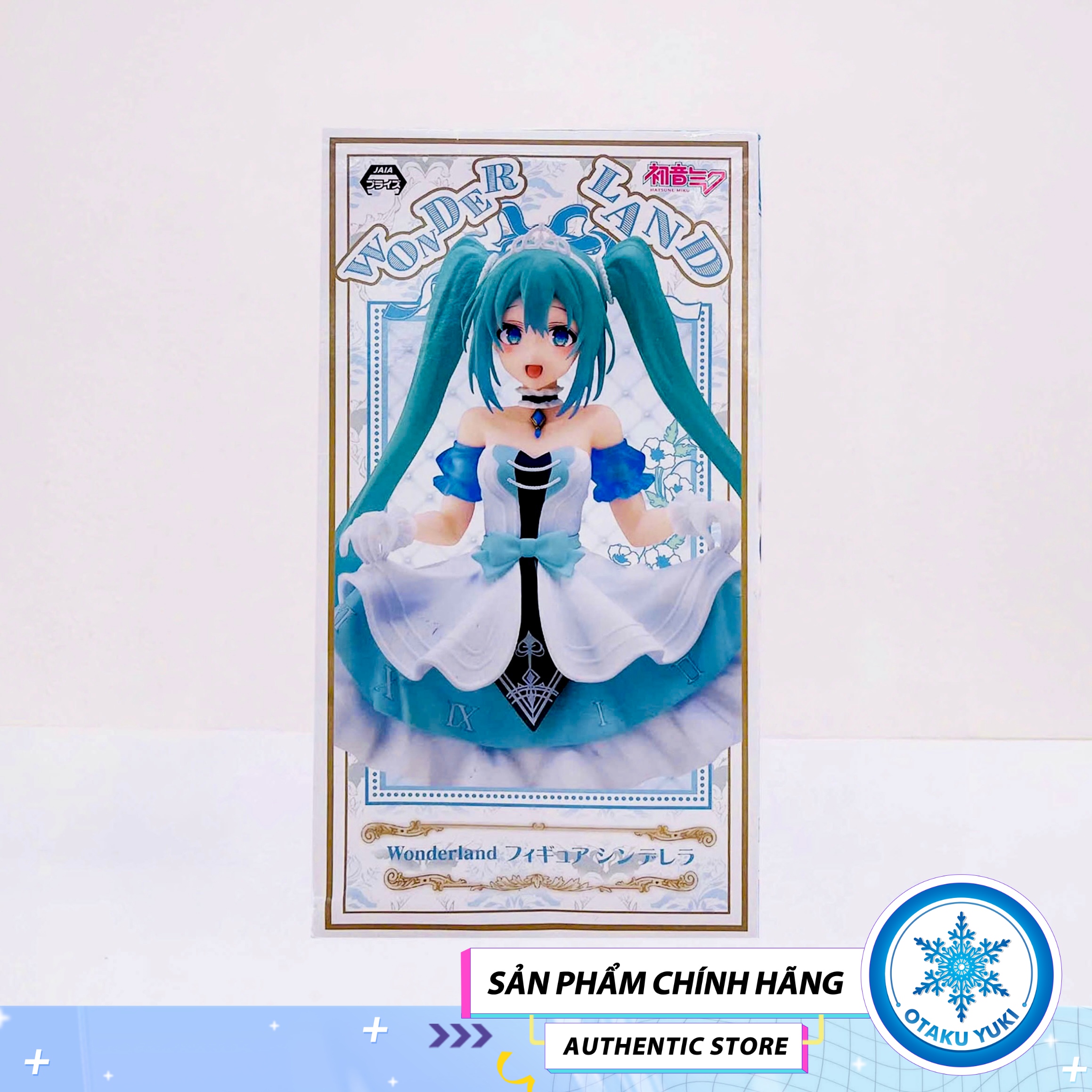 Mô Hình Hatsune Miku - Wonderland Cinderella Vocaloid Figure Chính Hãng (Taito)
