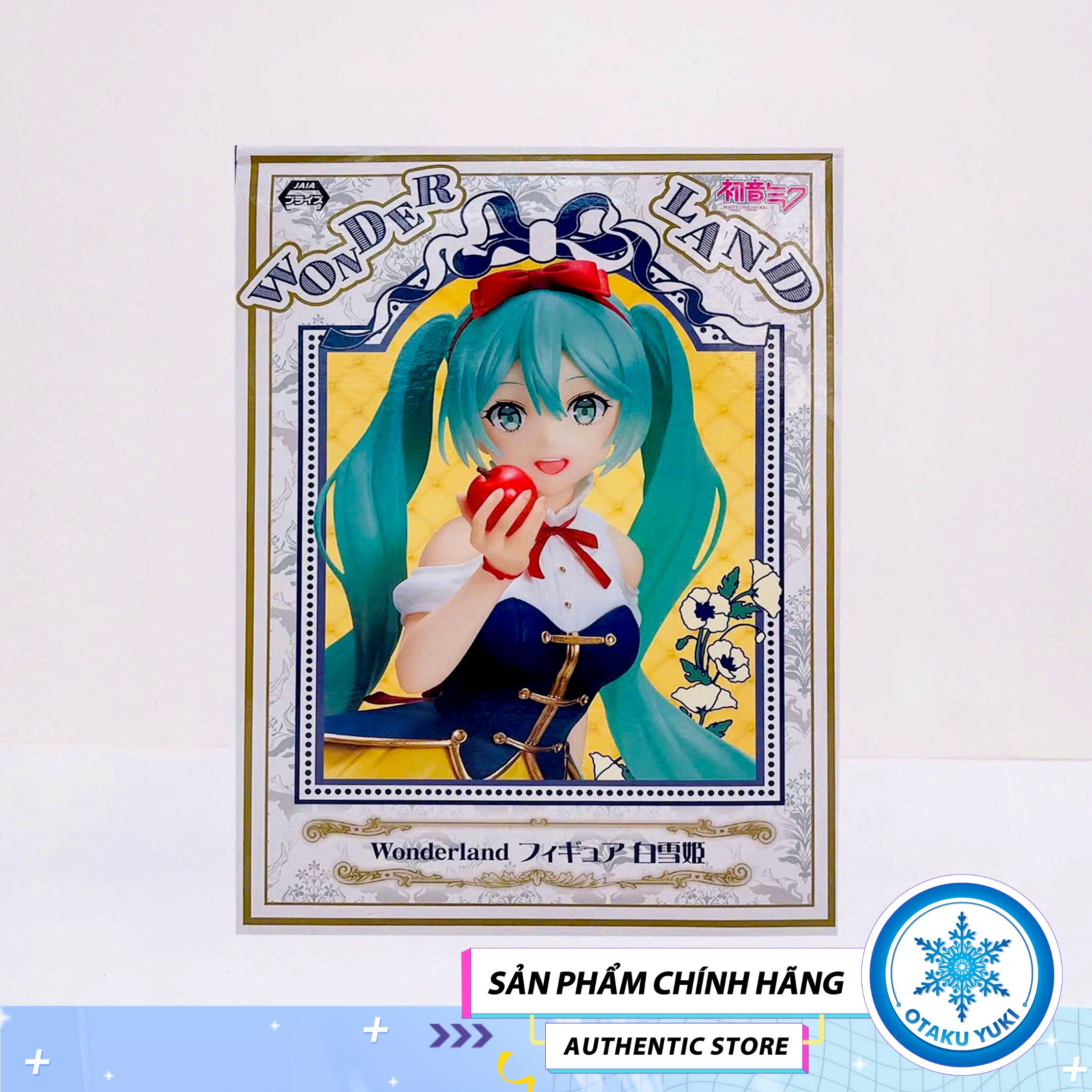 Mô Hình Hatsune Miku - Wonderland Snow White Vocaloid Figure Chính Hãng (Taito)