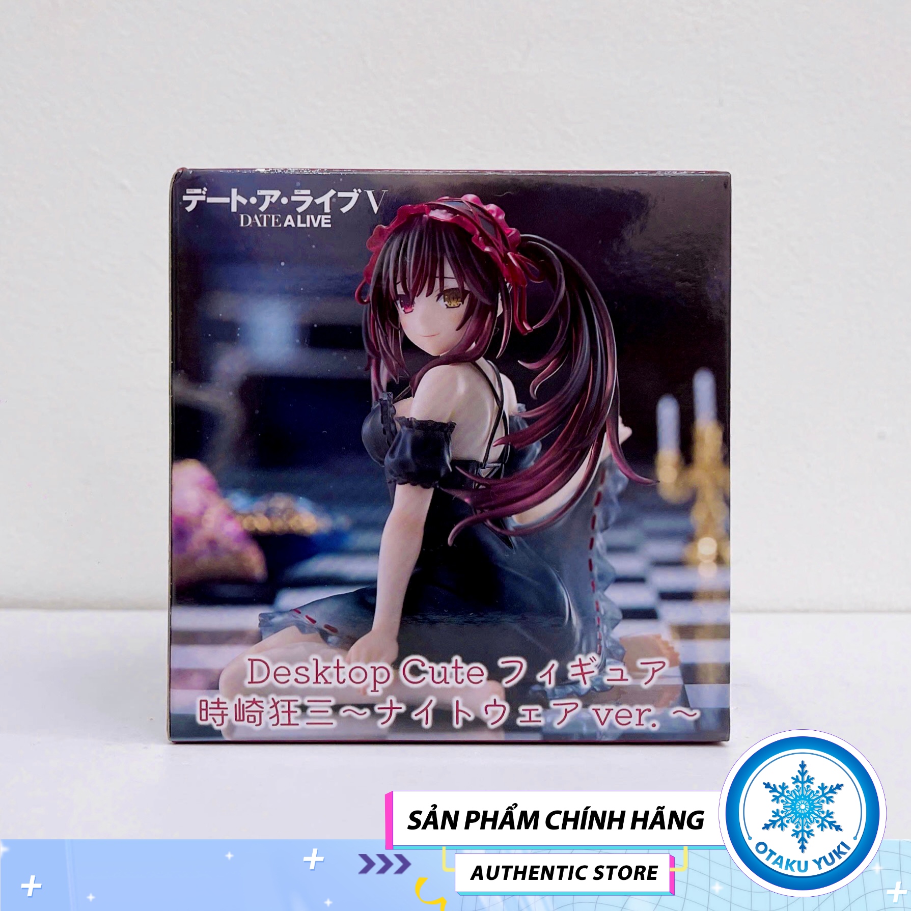 Mô Hình Kurumi Tokisaki - Date A Live Desktop Cute Figure Chính Hãng (TAITO)