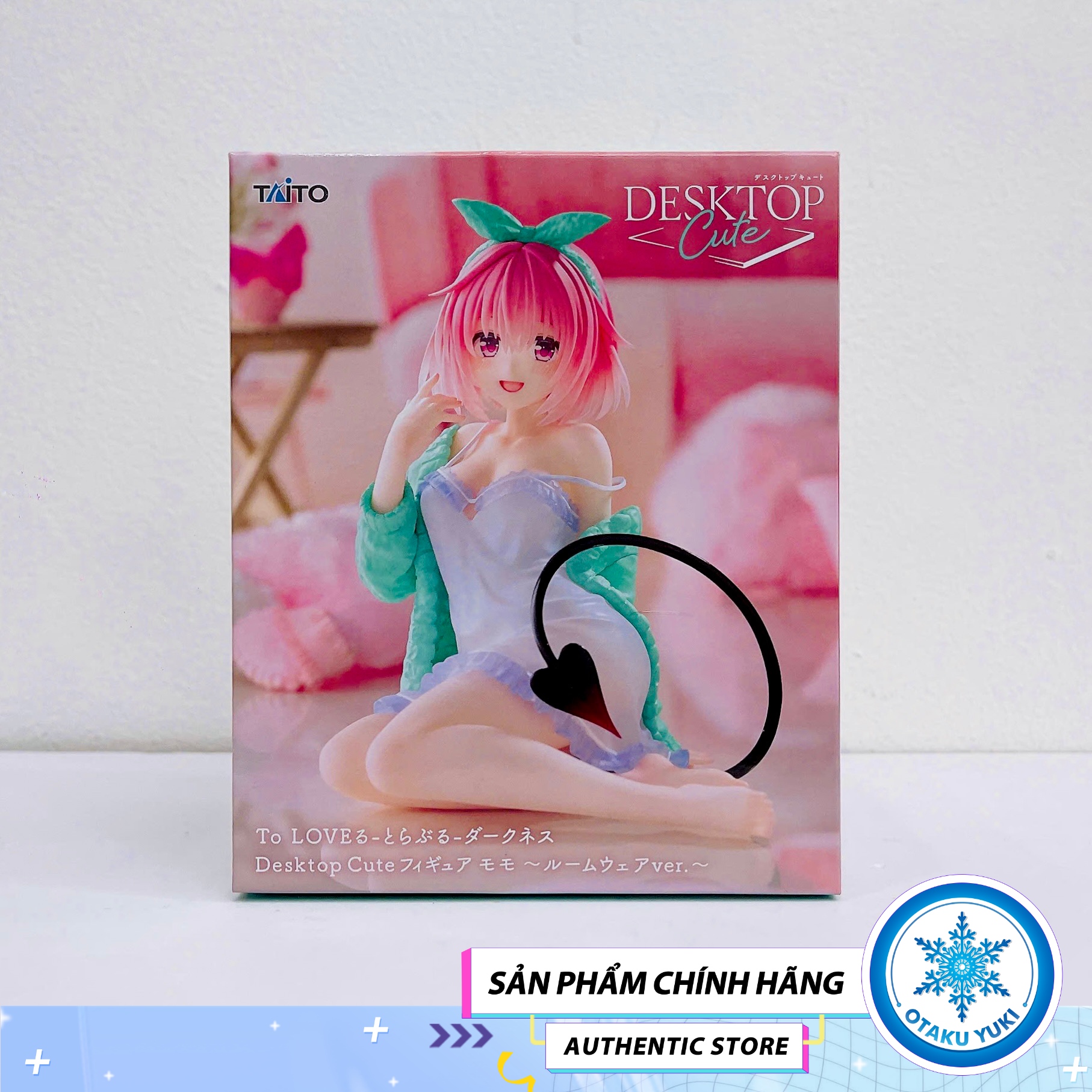 Mô Hình Momo Roomwear Ver - Desktop Cute - To Love-Ru Darkness Figure Chính Hãng (Taito)
