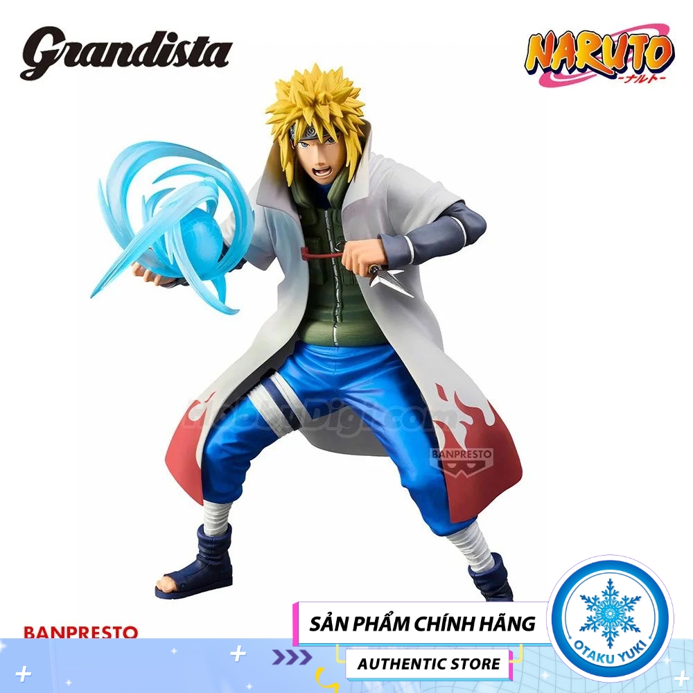 Mô Hình Namikaze Minato - [OVERSEAS LIMITED] Special Edition - Naruto: Shippuden Grandista Figure Chính Hãng (Banpresto)