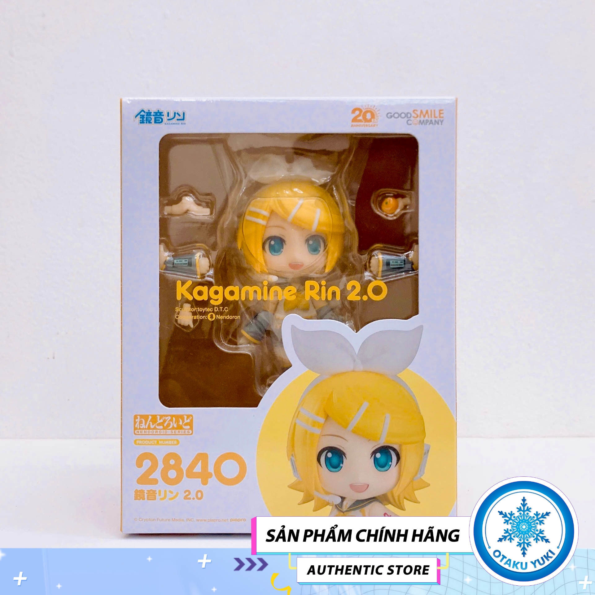 Mô Hình Nendoroid Kagamine Rin2.0 - Nendoroid 2840 - VOCALOID