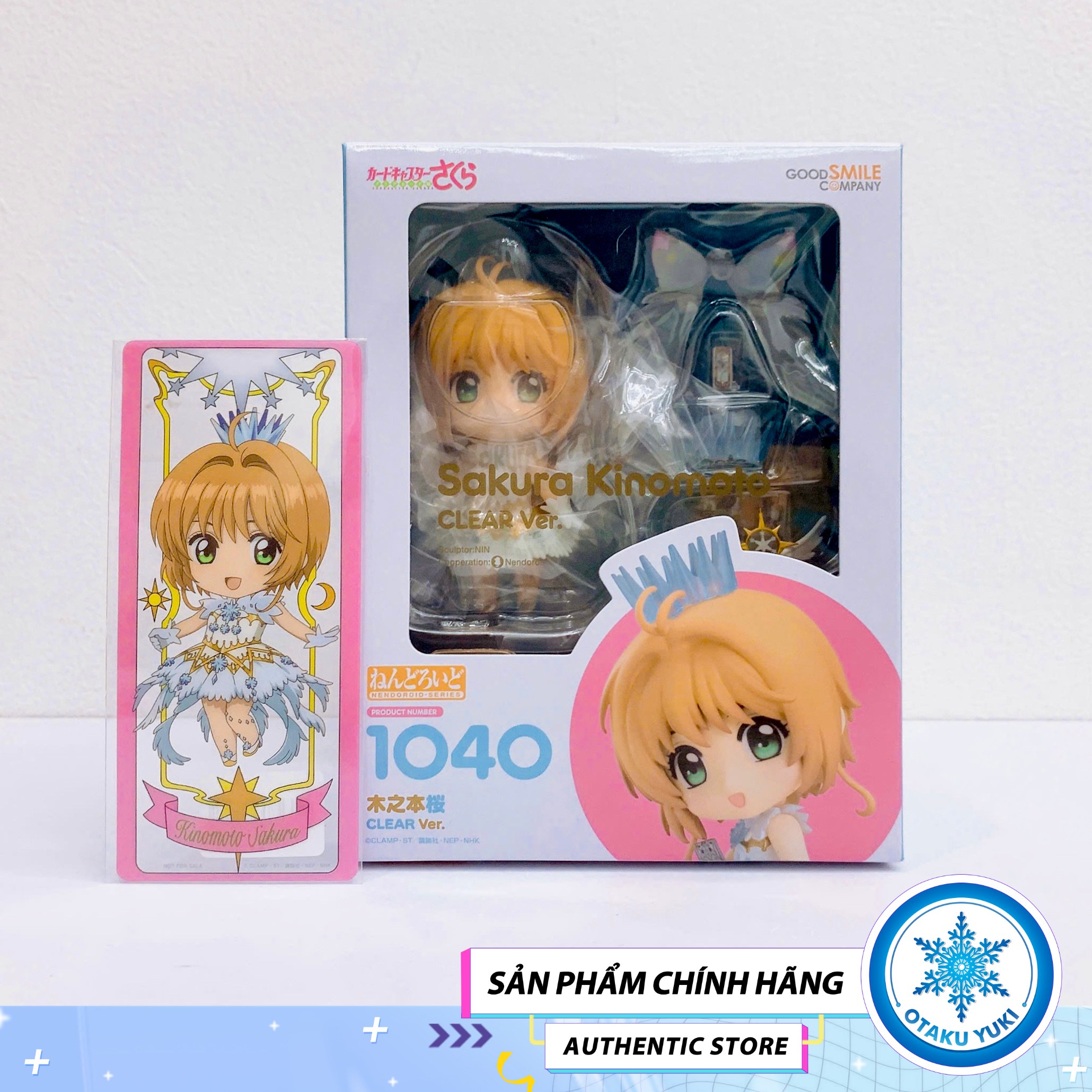 Mô Hình Nendoroid Sakura Kinomoto: Clear Ver. - Nendoroid 1040 - Cardcaptor Sakura: Clear Card