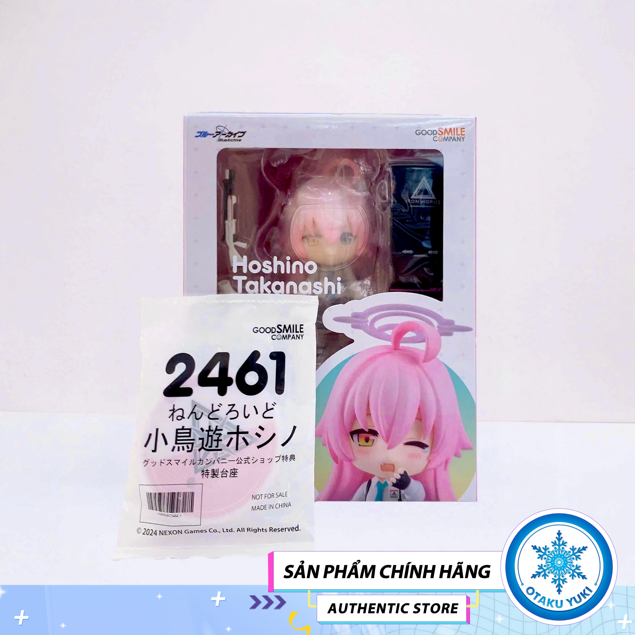 Mô Hình Nendoroid Takanashi Hoshino - Nendoroid 2461 Blue Archive