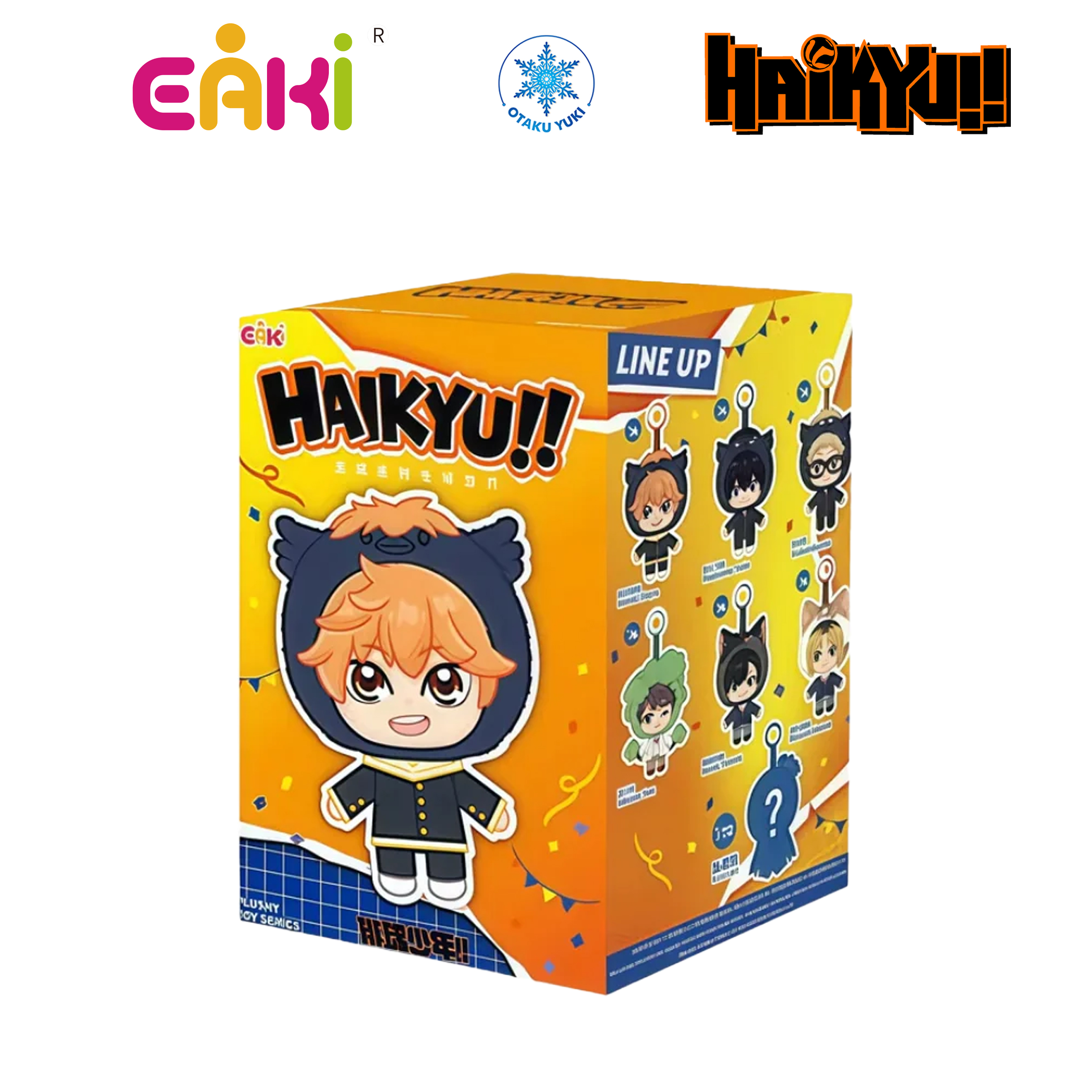 Mô Hình Nhồi Bông Blind Box Haikyuu!! – Mascot Pendant Plush (EAKI)