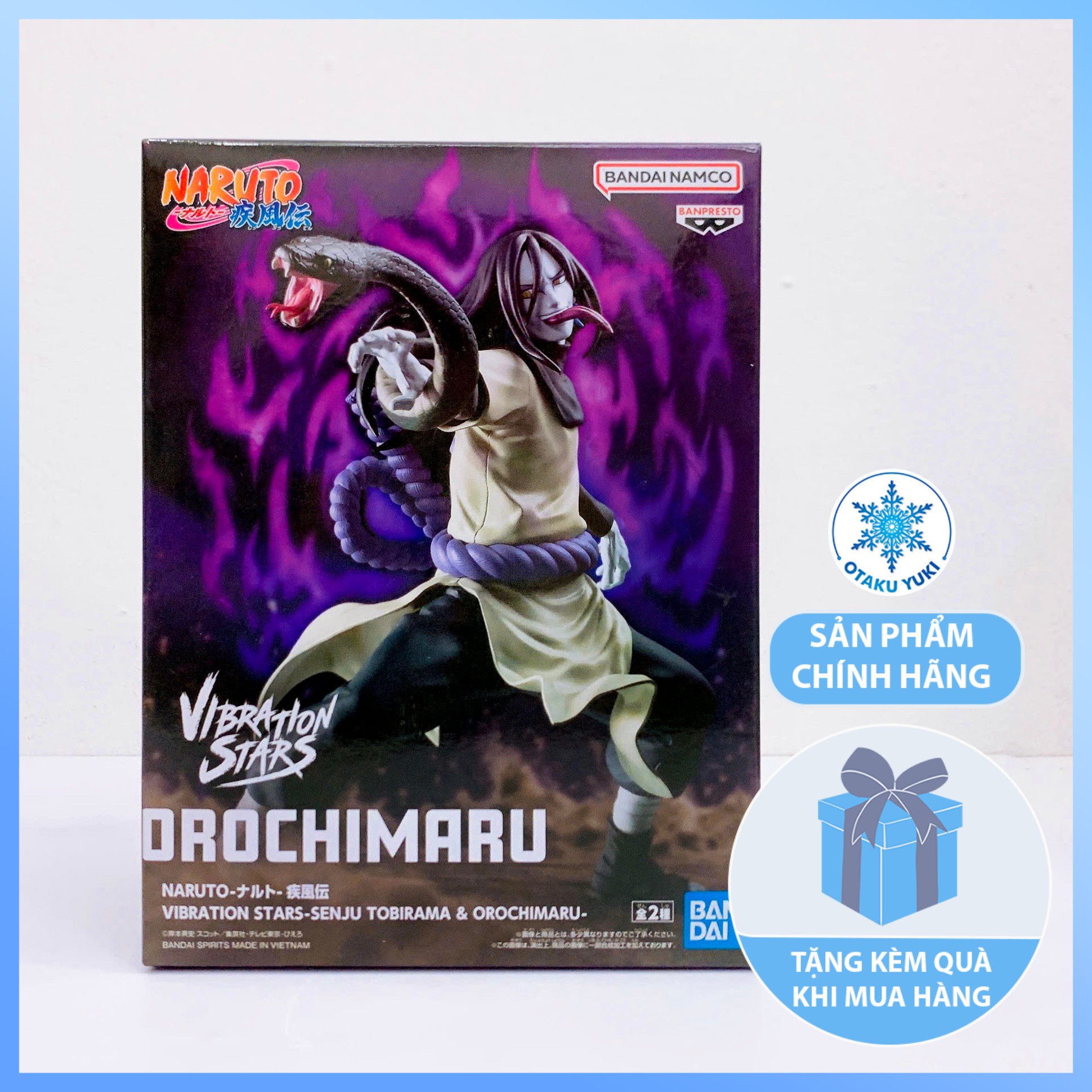 Mô Hình Orochimaru - Vibration Stars - Naruto Shippuden Figure Chính Hãng (Banpresto)