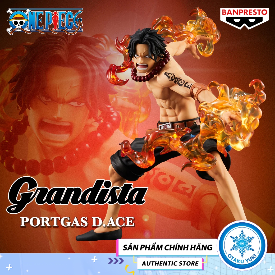 Mô Hình Portgas D. Ace - [OVERSEAS LIMITED] Special Edition - One Piece Grandista Figure Chính Hãng (Banpresto)
