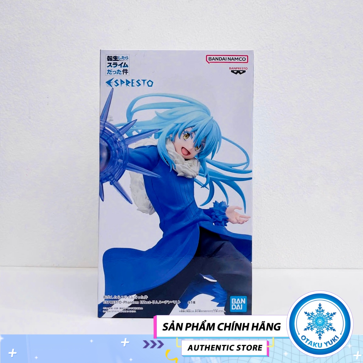 Mô Hình Rimuru Tempest Phantom Effect - That Time I Got Reincarnated as a Slime - Espresto Figure Chính Hãng (Banpresto)