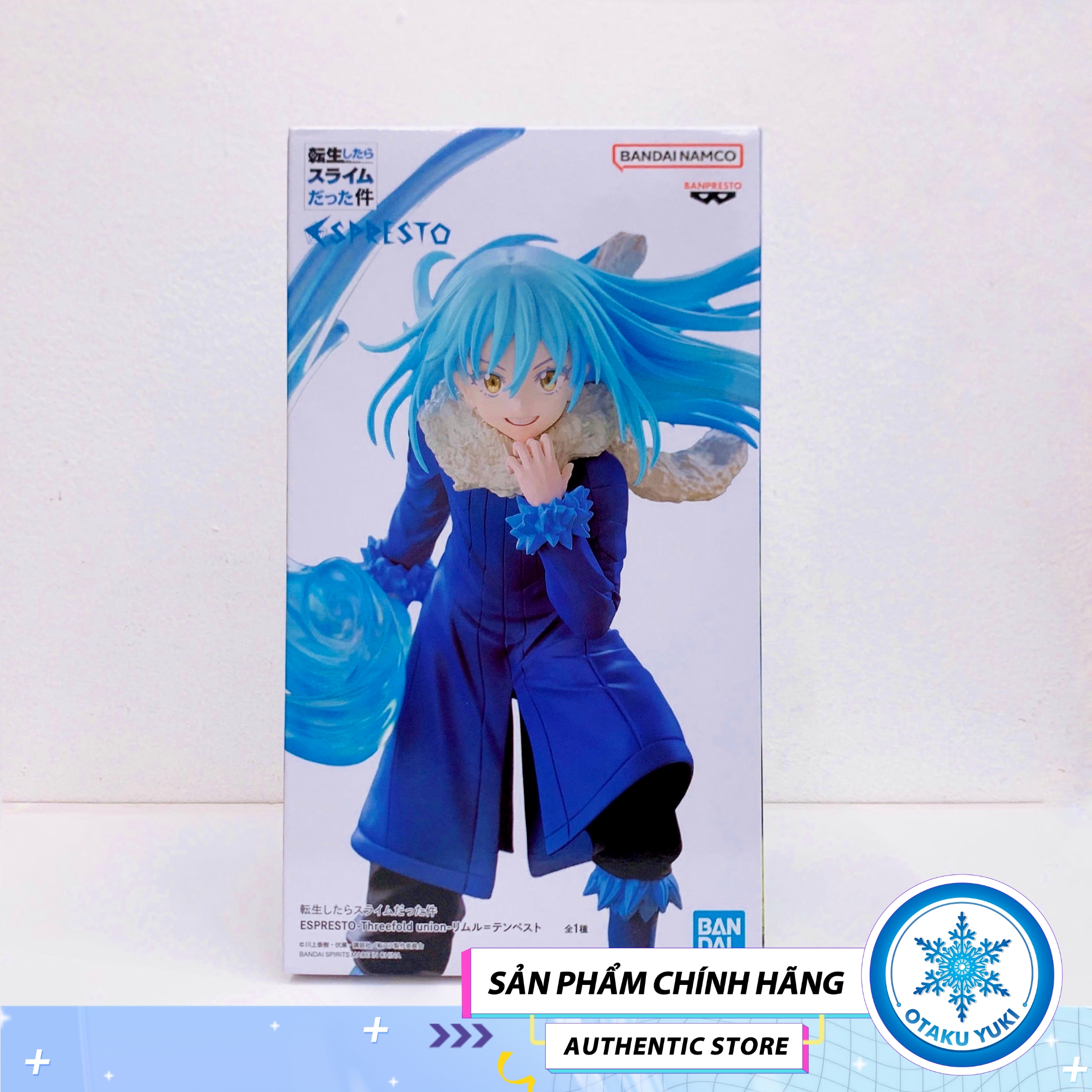 Mô Hình Rimuru Tempest - Threefold Union - That Time I Got Reincarnated as a Slime - Espresto Figure Chính Hãng (Banpresto)
