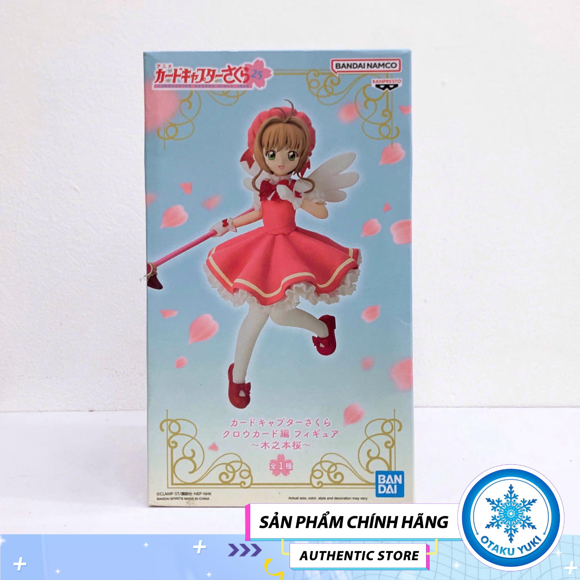 Mô Hình Sakura Kinomoto - Cardcaptor Sakura - Clow Card Figure Chính Hãng (BANDAI)