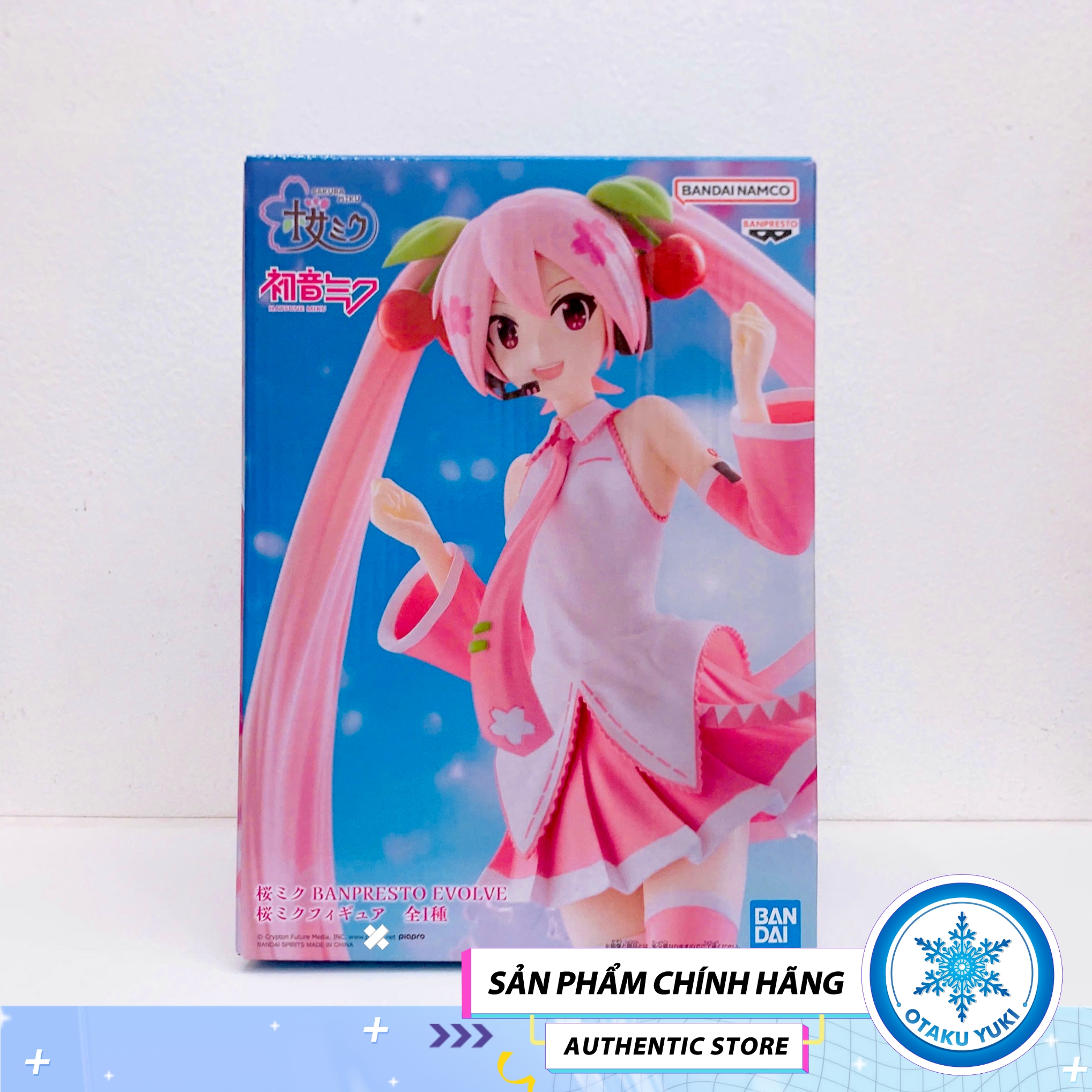 Mô Hình Sakura Miku - Vocaloid Piapro Characters - Banpresto Evolve Figure Chính Hãng (Banpresto)