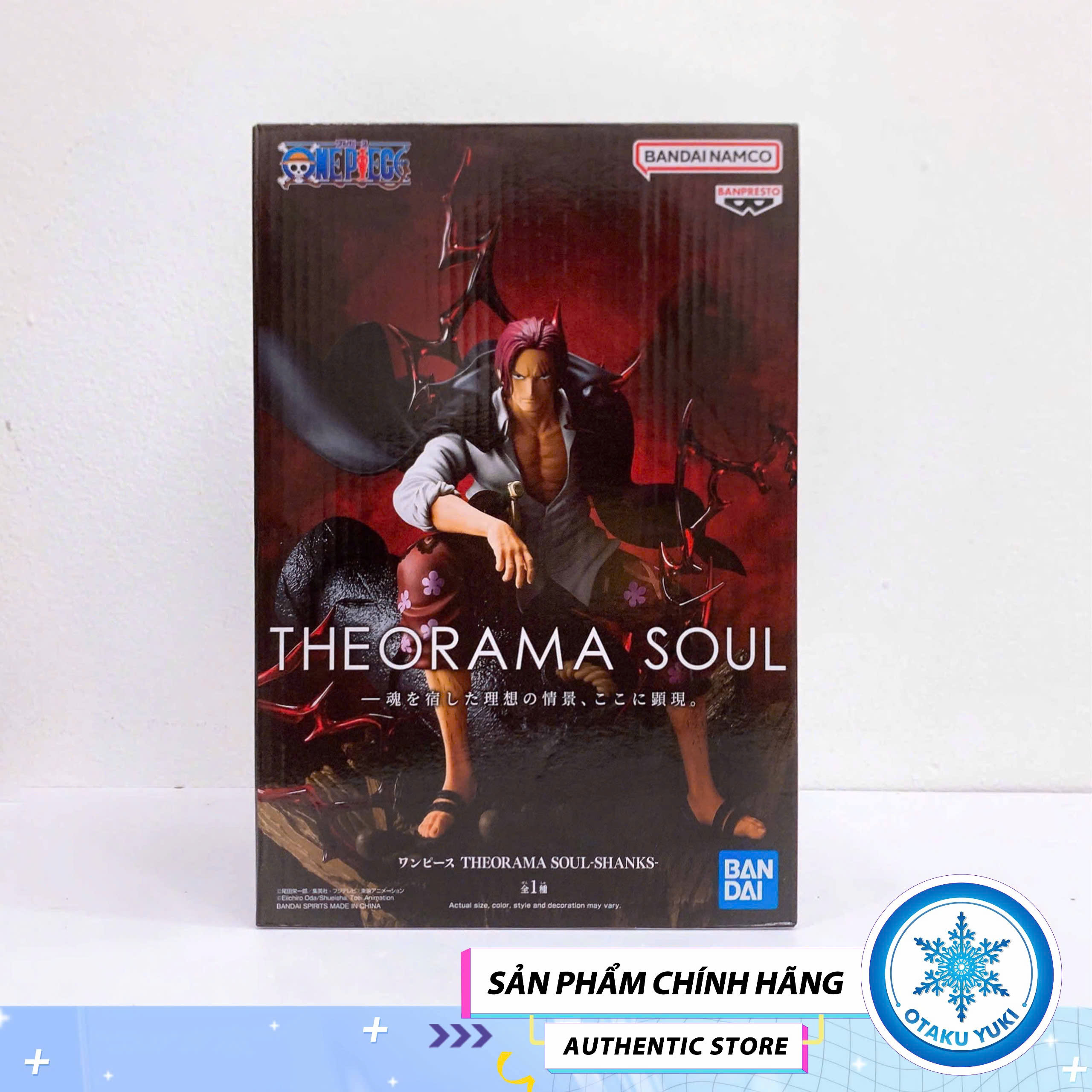 Mô Hình Shanks - Theorama Soul Ver. - One Piece Figure Chính Hãng (Banpresto)