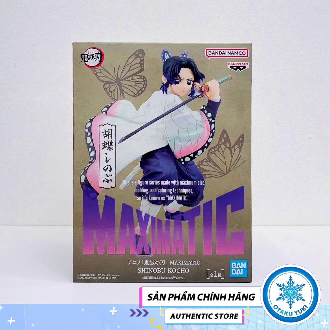 Mô Hình Shinobu Kocho - Demon Slayer - Maximatic Figure Chính Hãng (Banpresto)