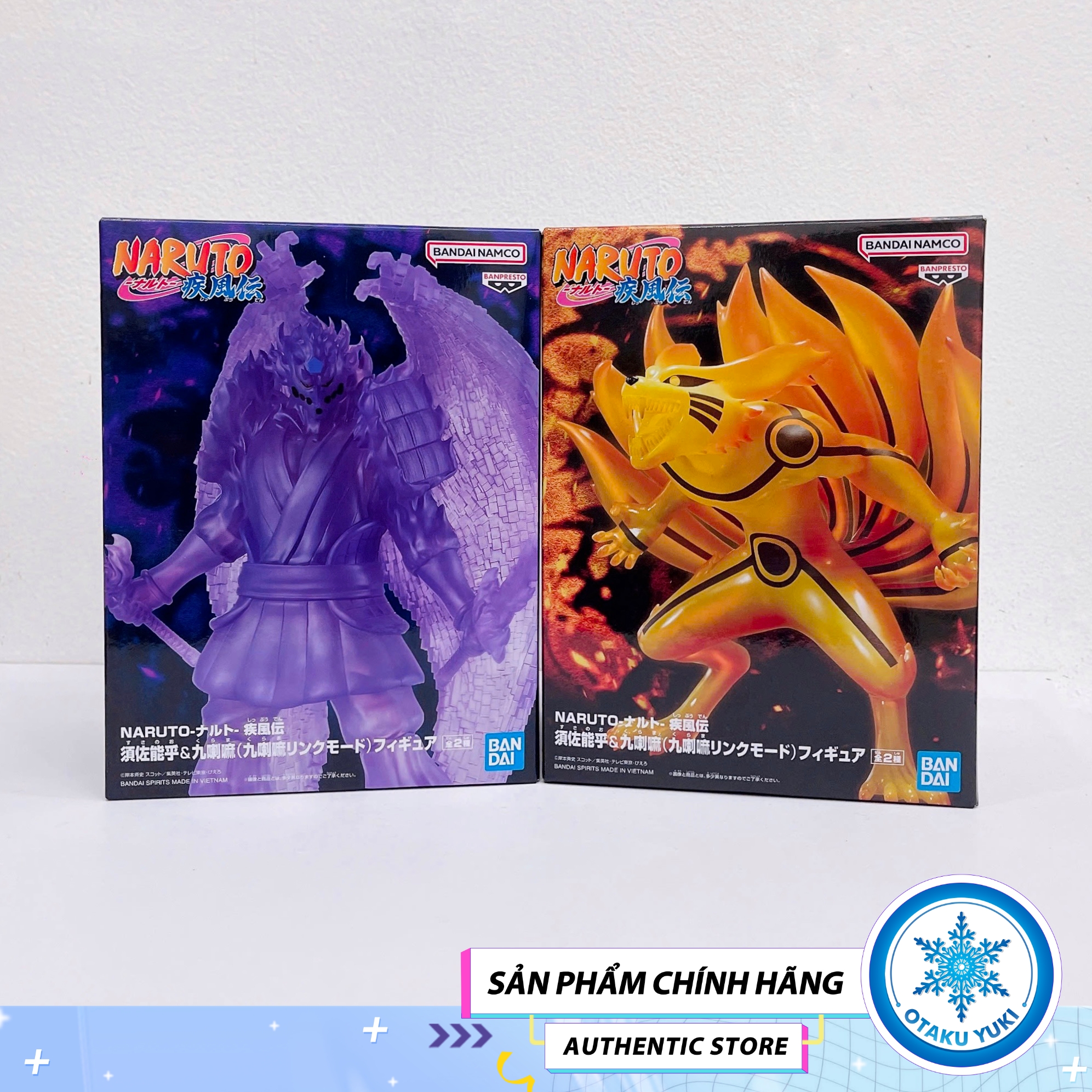 Mô Hình Susano'o & Kurama - Kurama Link Mode - Naruto Shippuden Figure Chính Hãng (Banpresto)