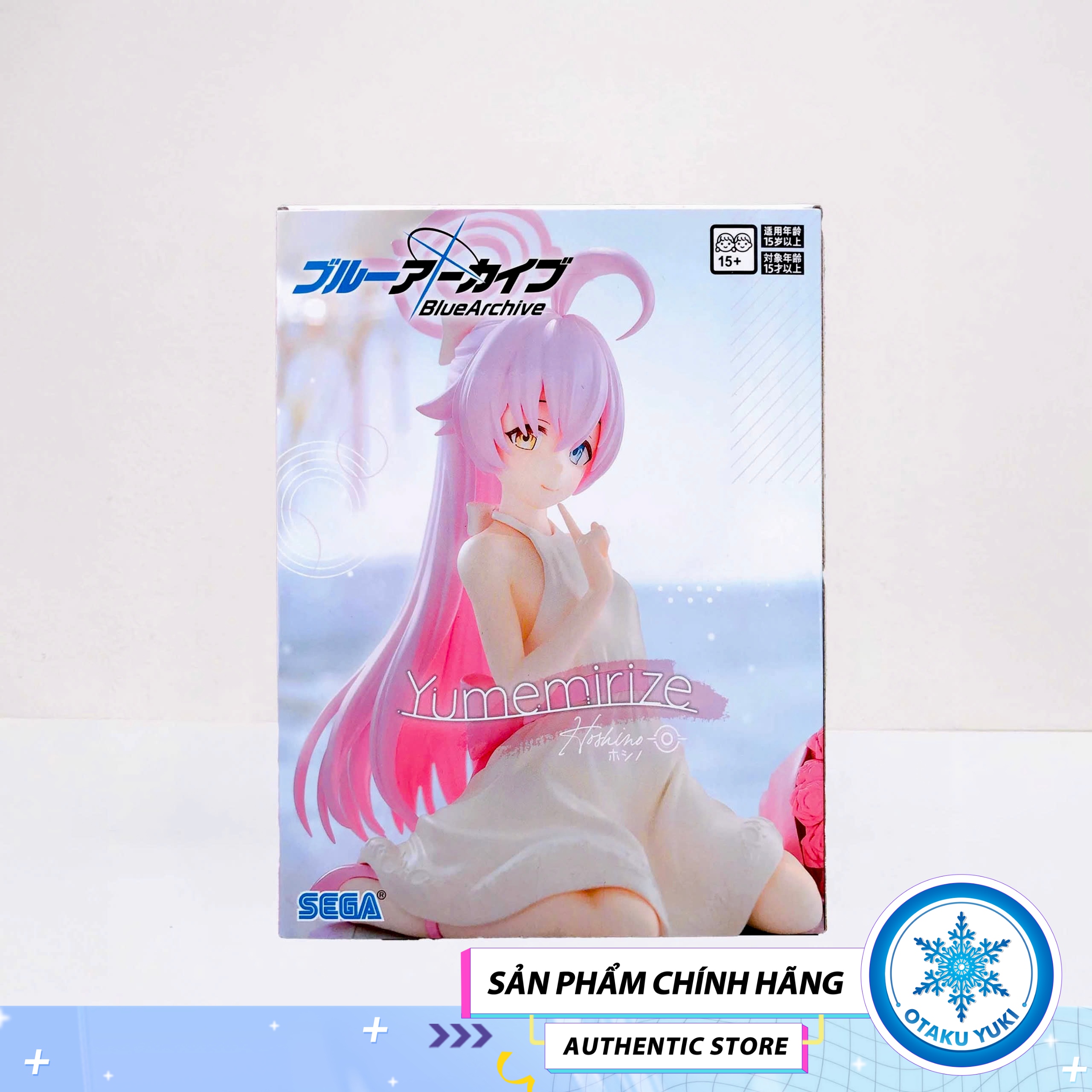 Mô Hình Takanashi Hoshino - Blue Archive - Yumemirize Figure Chính Hãng (SEGA)