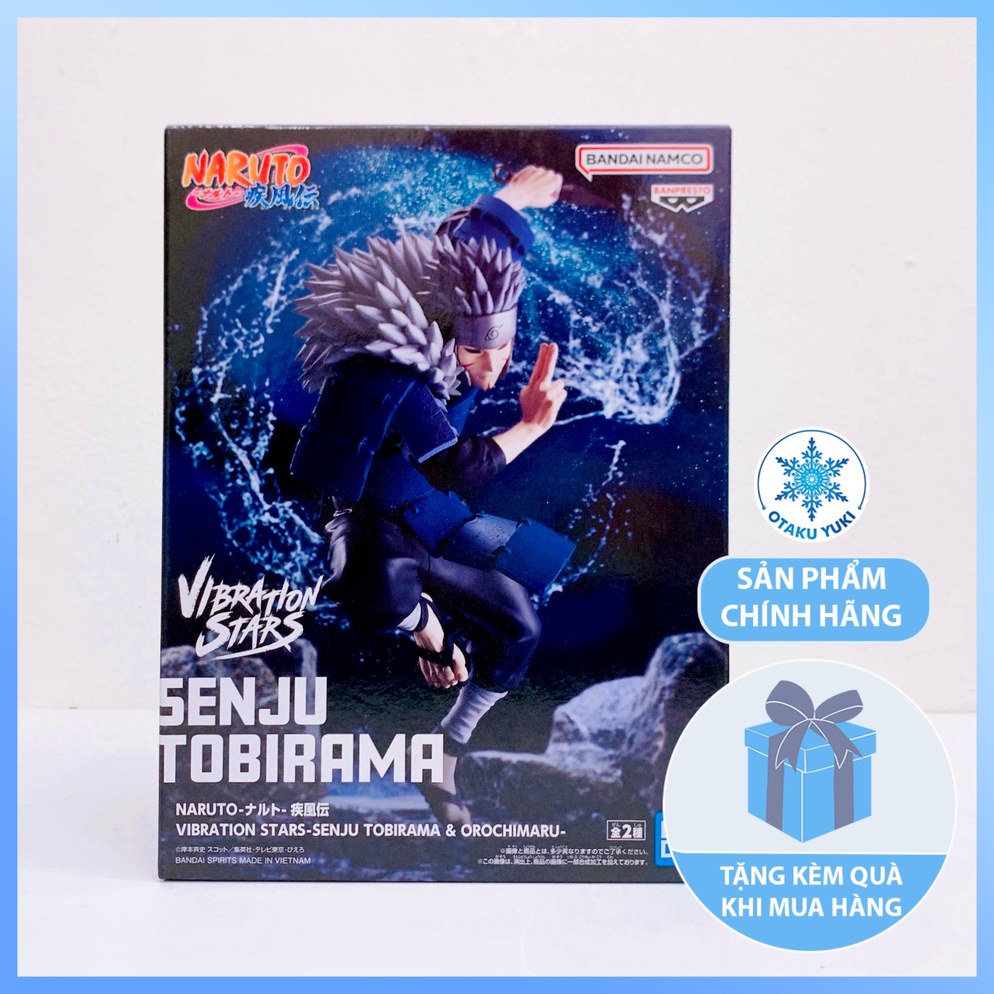 Mô Hình Tobirama Senju - Vibration Stars - Naruto Shippuden Figure Chính Hãng (Banpresto)