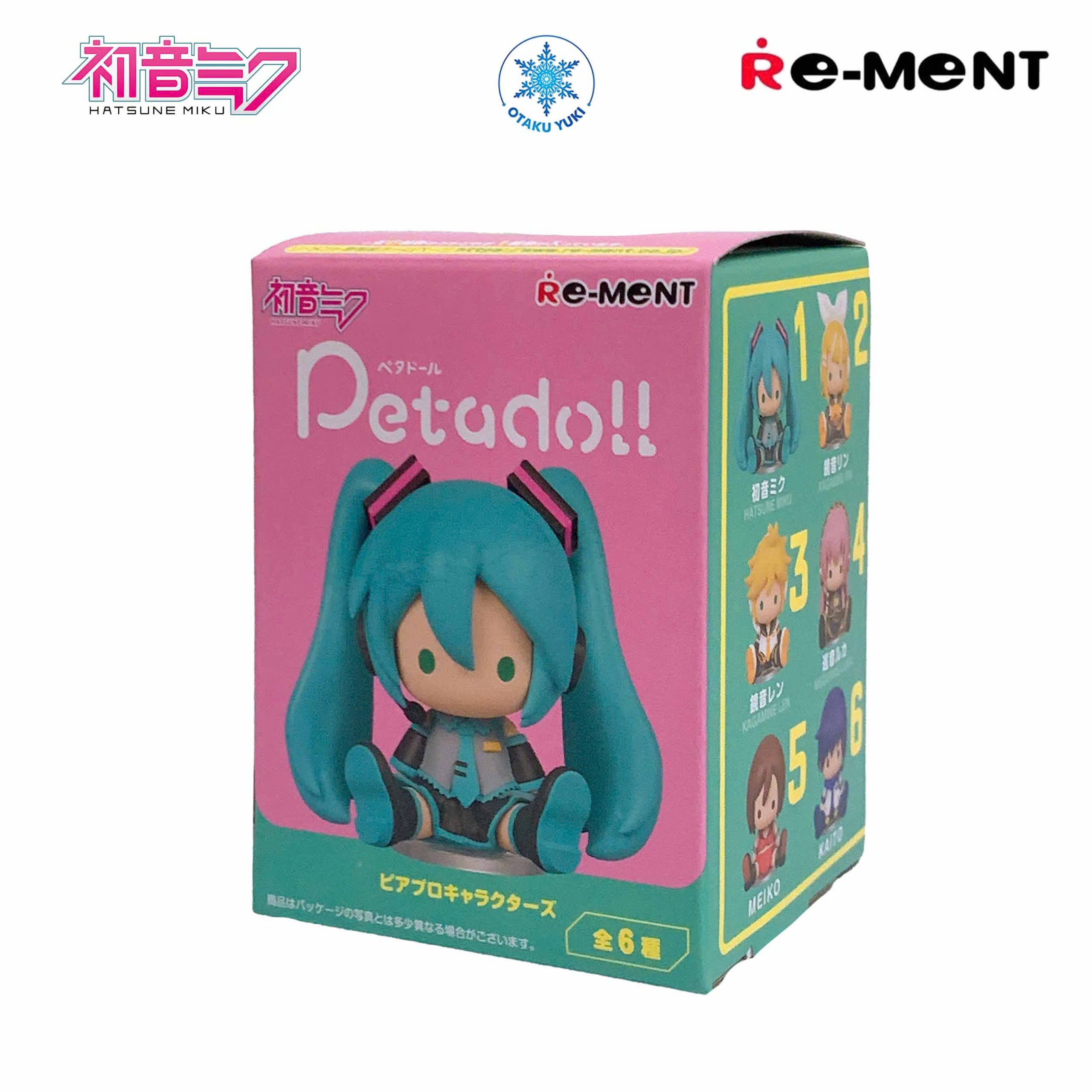 Mô hình Blind Box Hatsune Miku Series Petadoll Piapro - Vocaloid (Re-Ment)