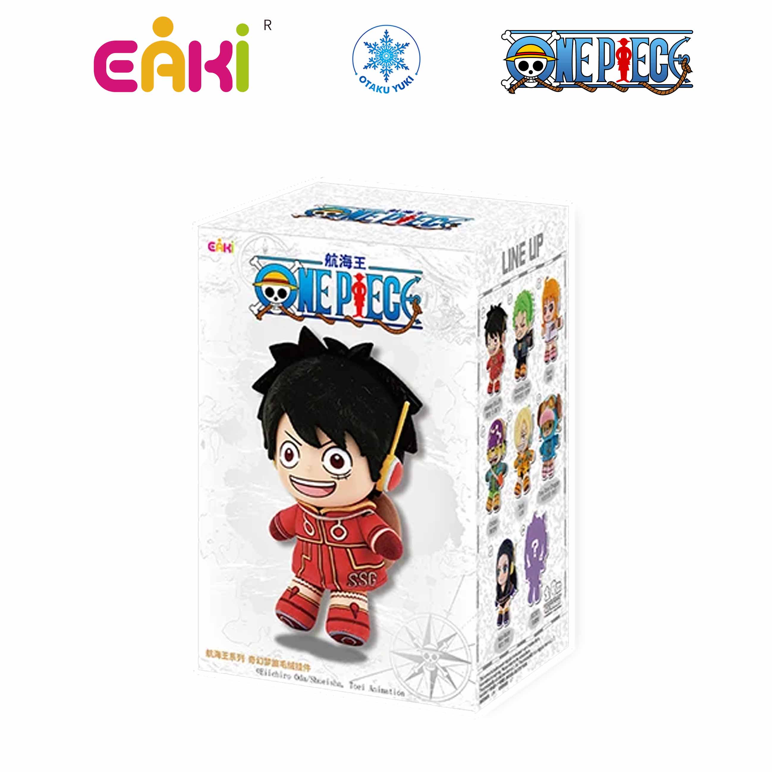 Mô Hình Nhồi Bông Blind Box ONE PIECE: Egghead Arc Series Plush Pendant (EAKI)