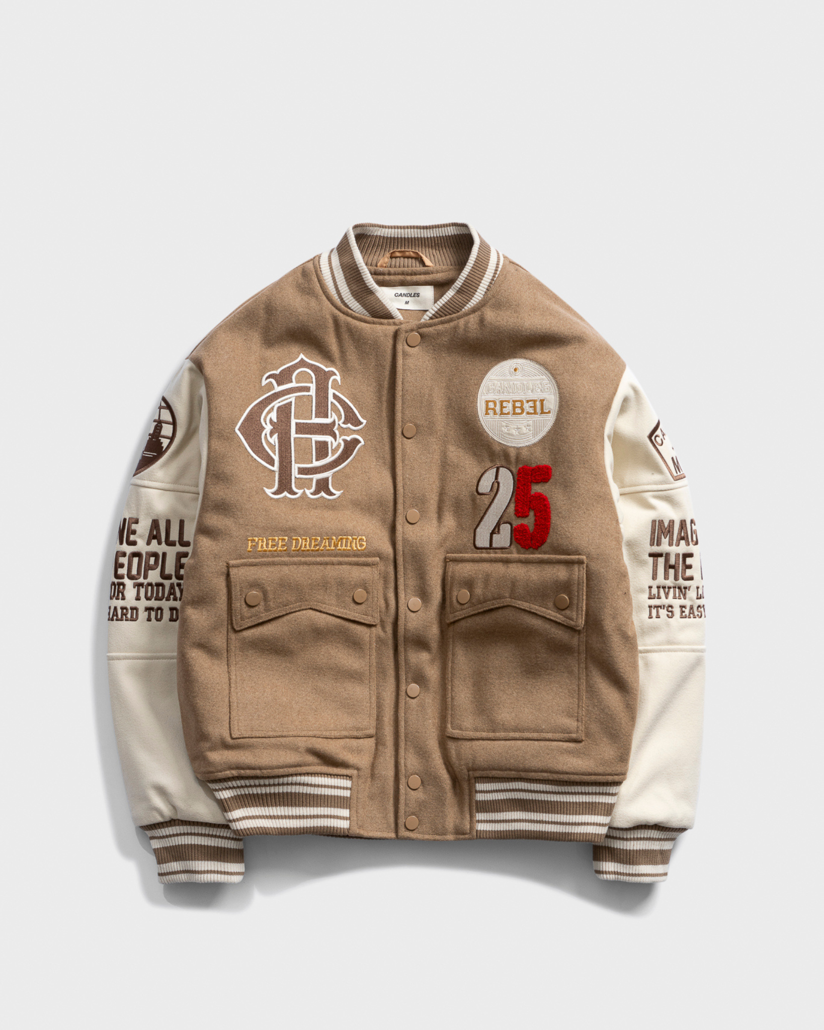 Candles Corp Varsity Brown