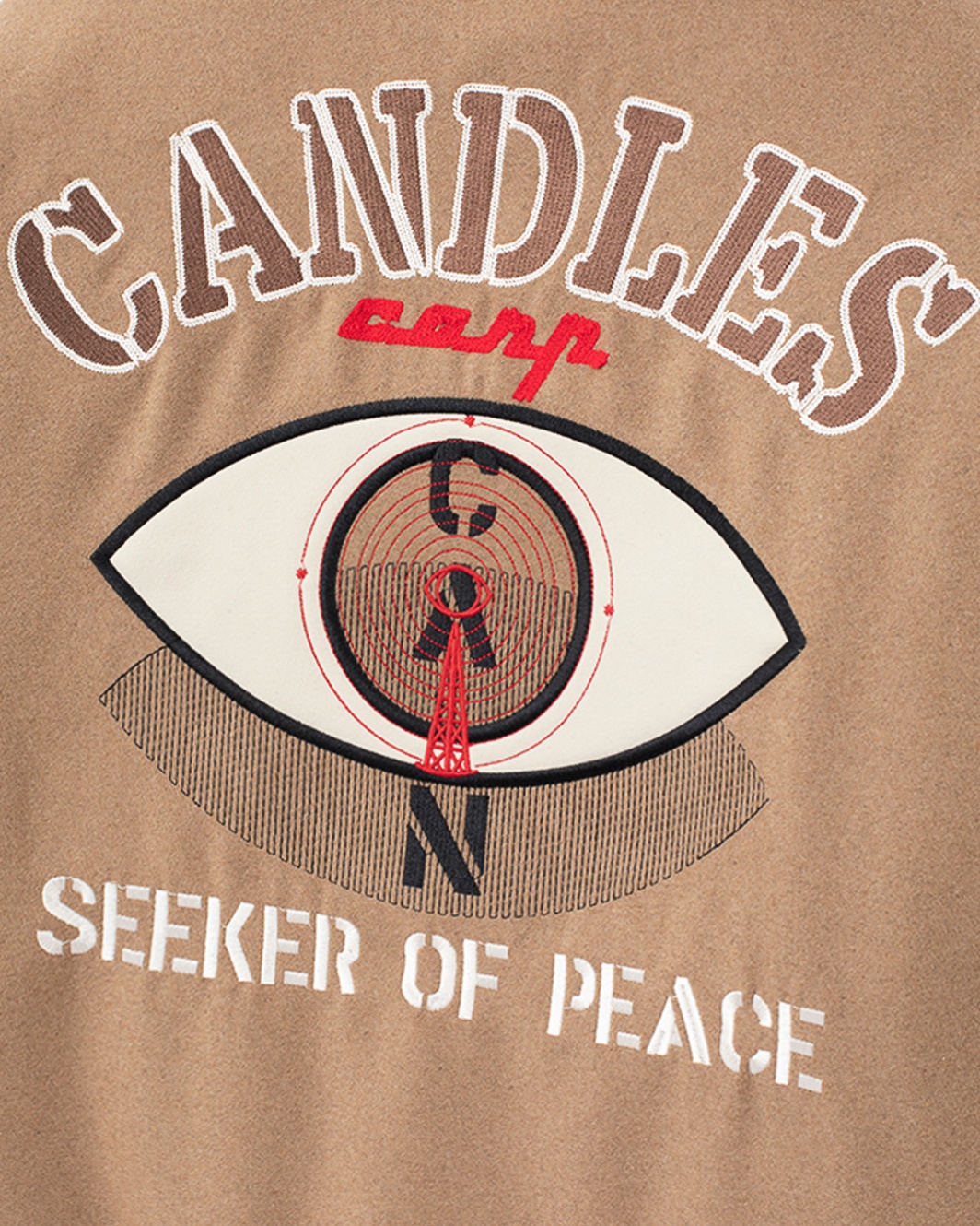 Candles Corp Varsity Brown