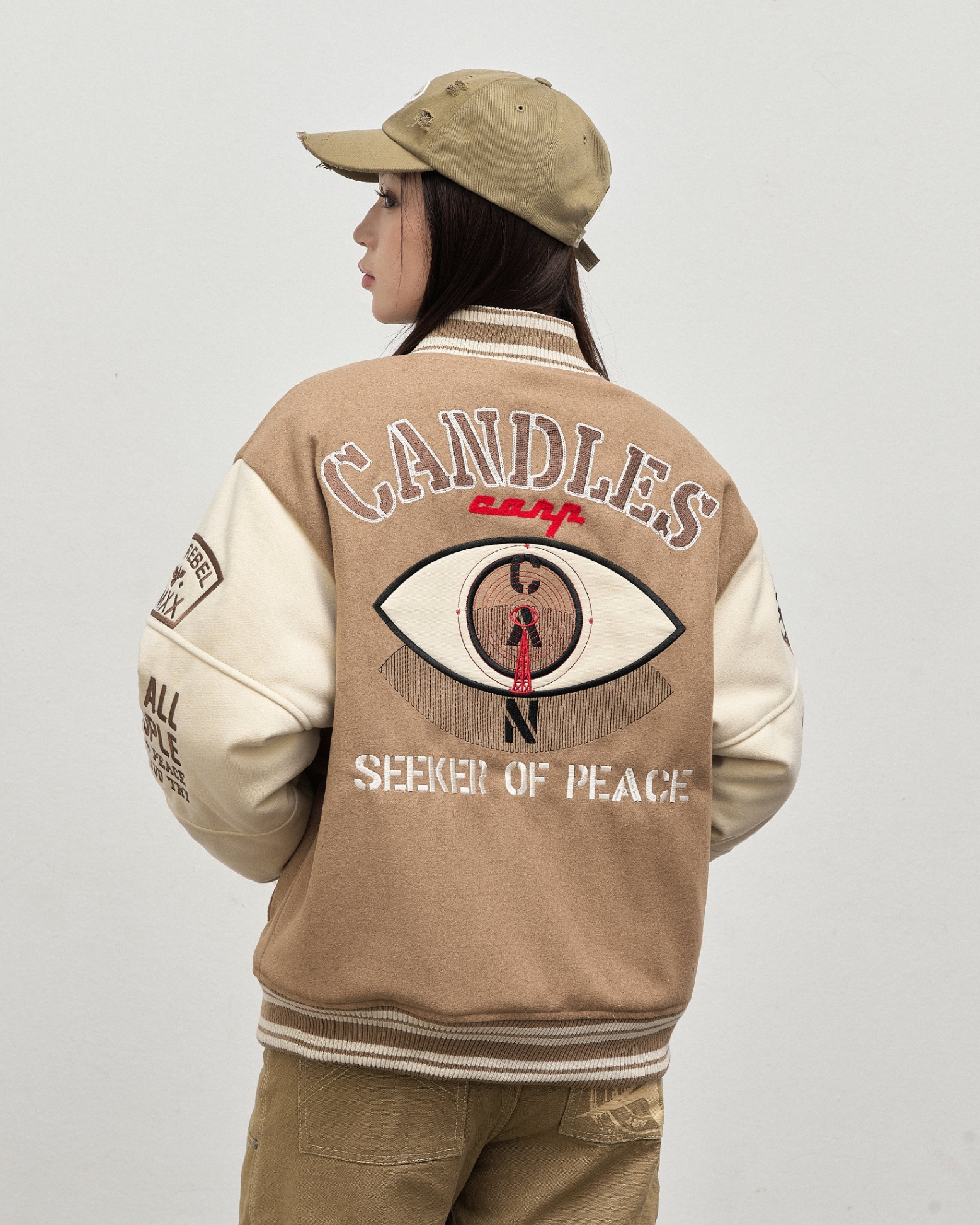 Candles Corp Varsity Brown