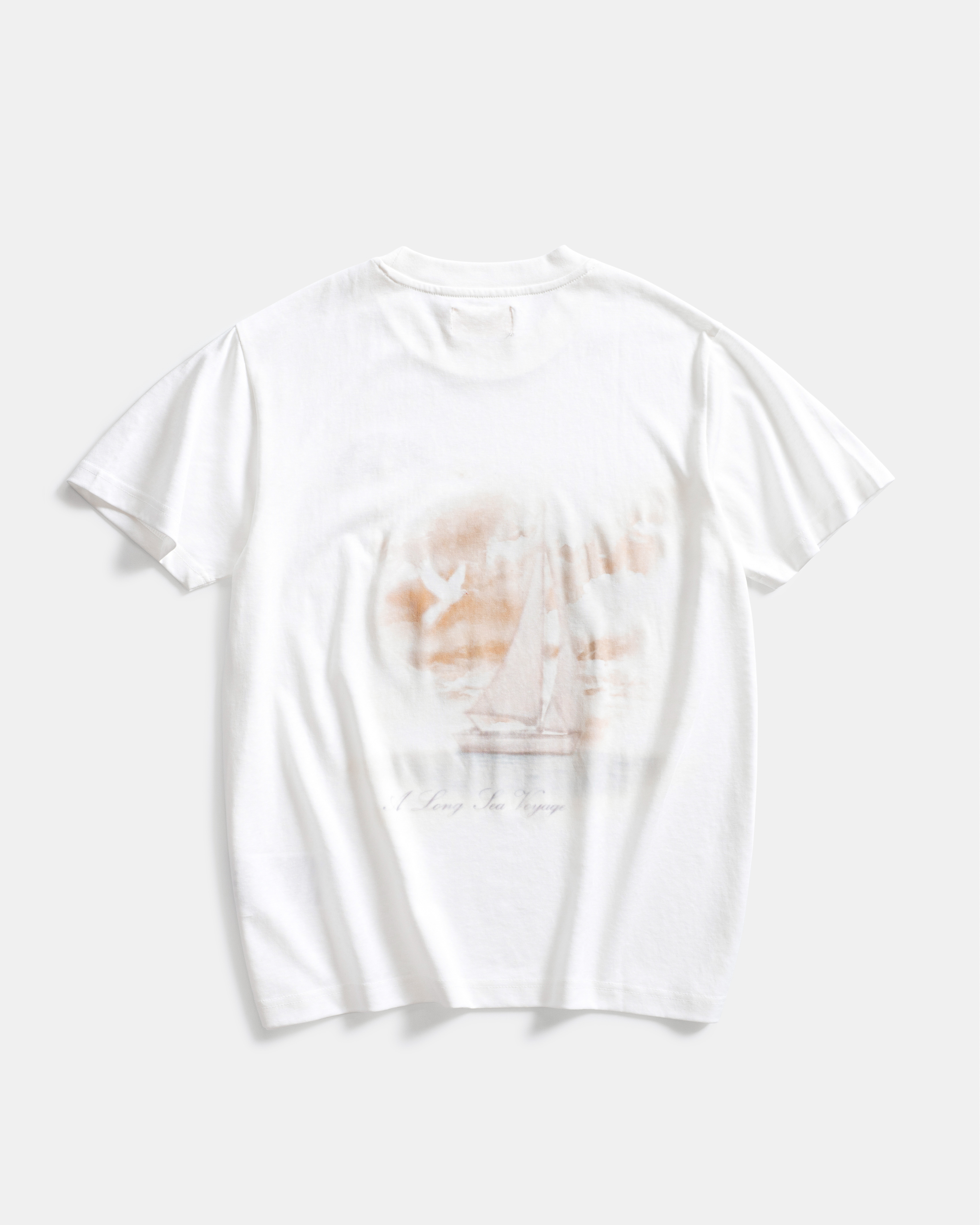 Candles Long Sea Tshirt White