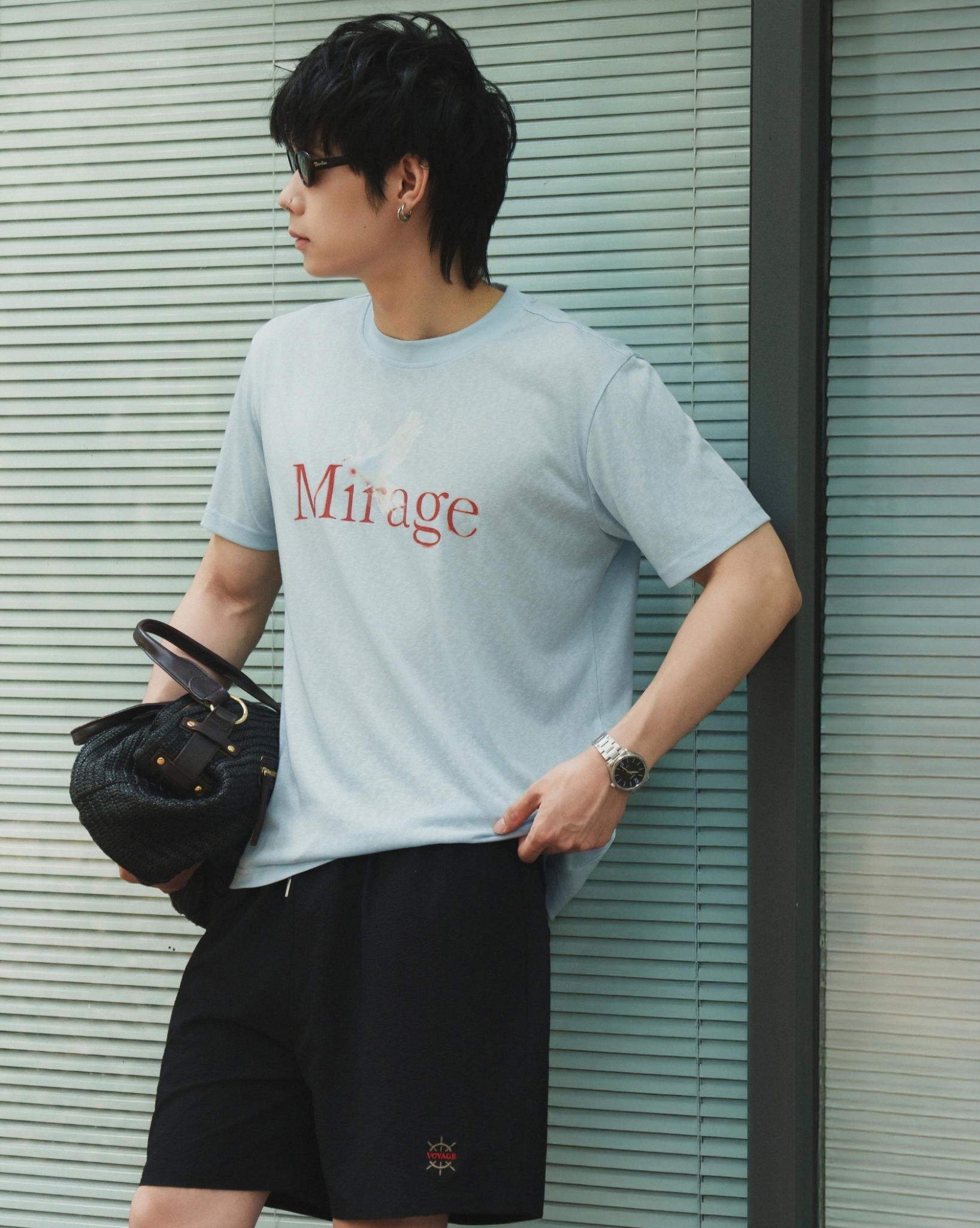 Candles Mirage Tshirt Blue