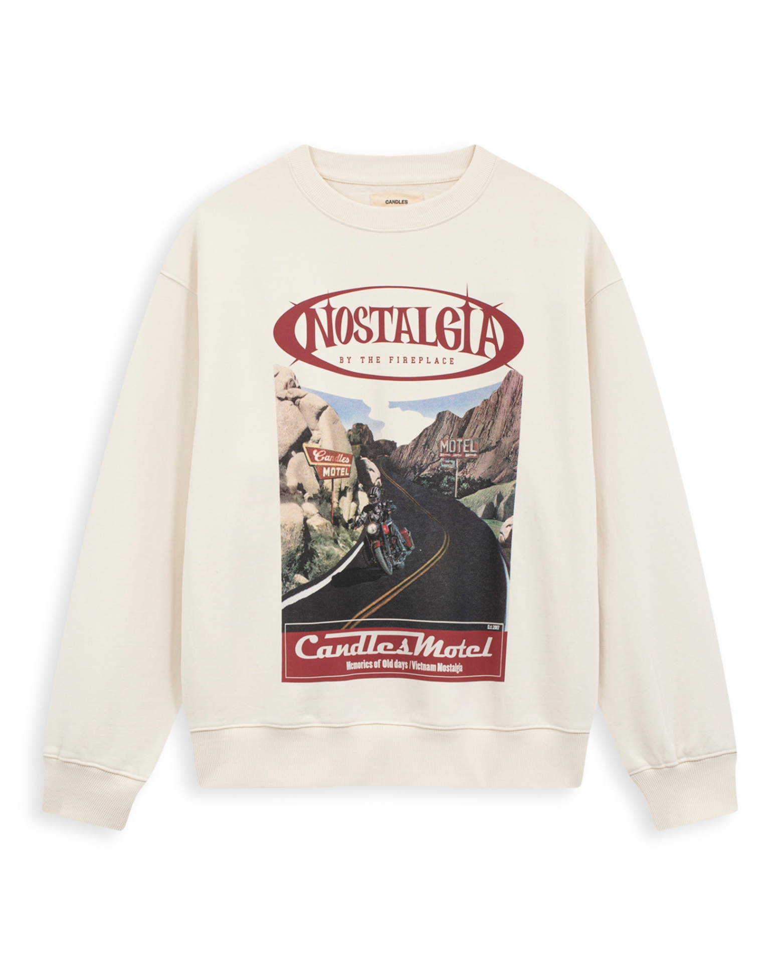 Candles Motel Sweater Cream