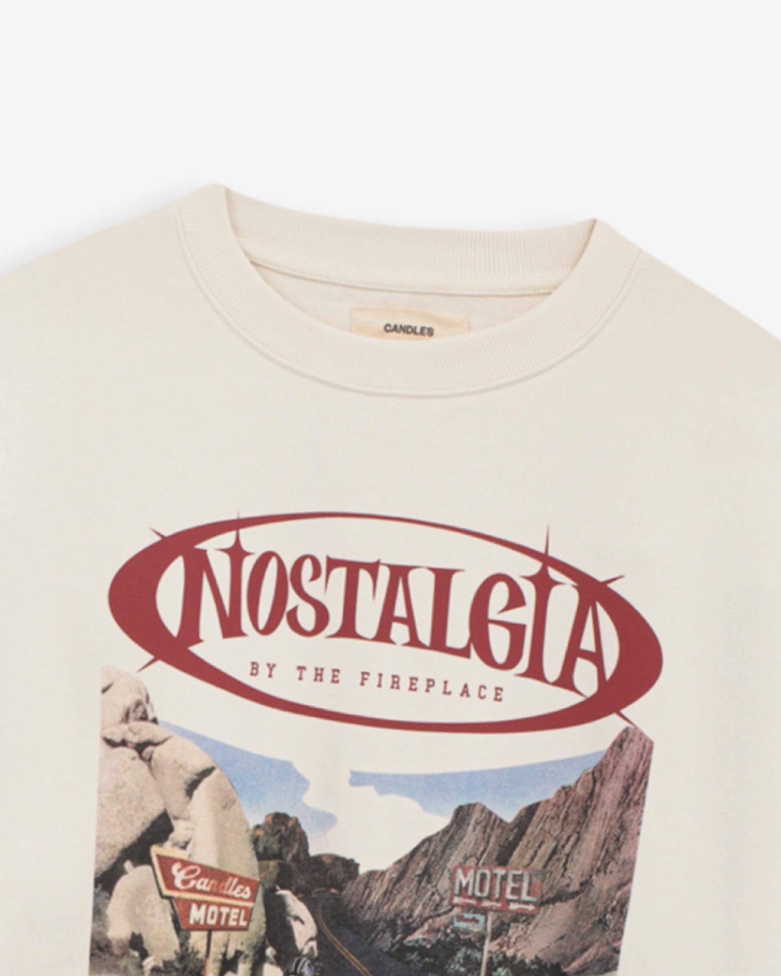Candles Motel Sweater Cream