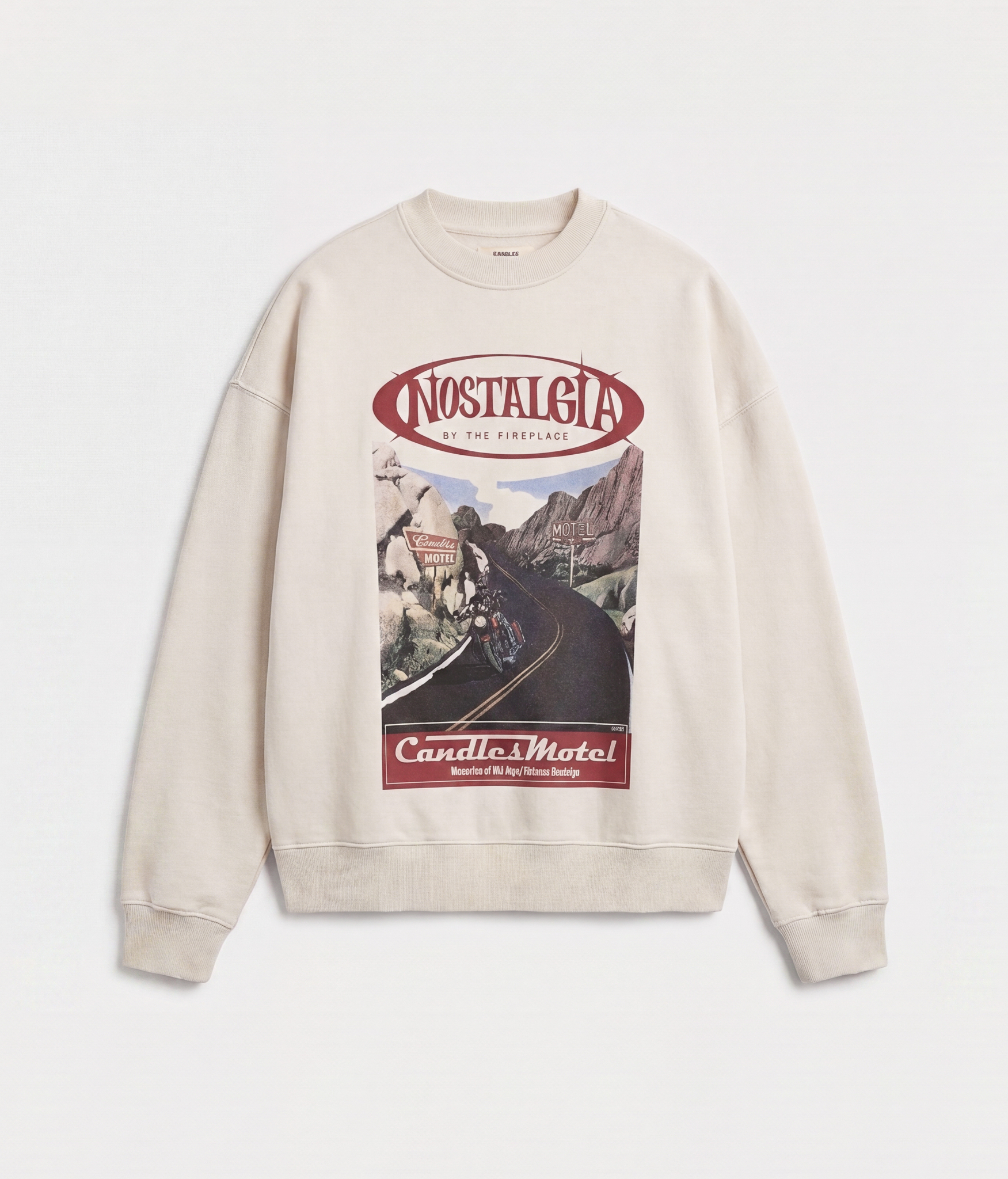 Candles Motel Sweater Cream