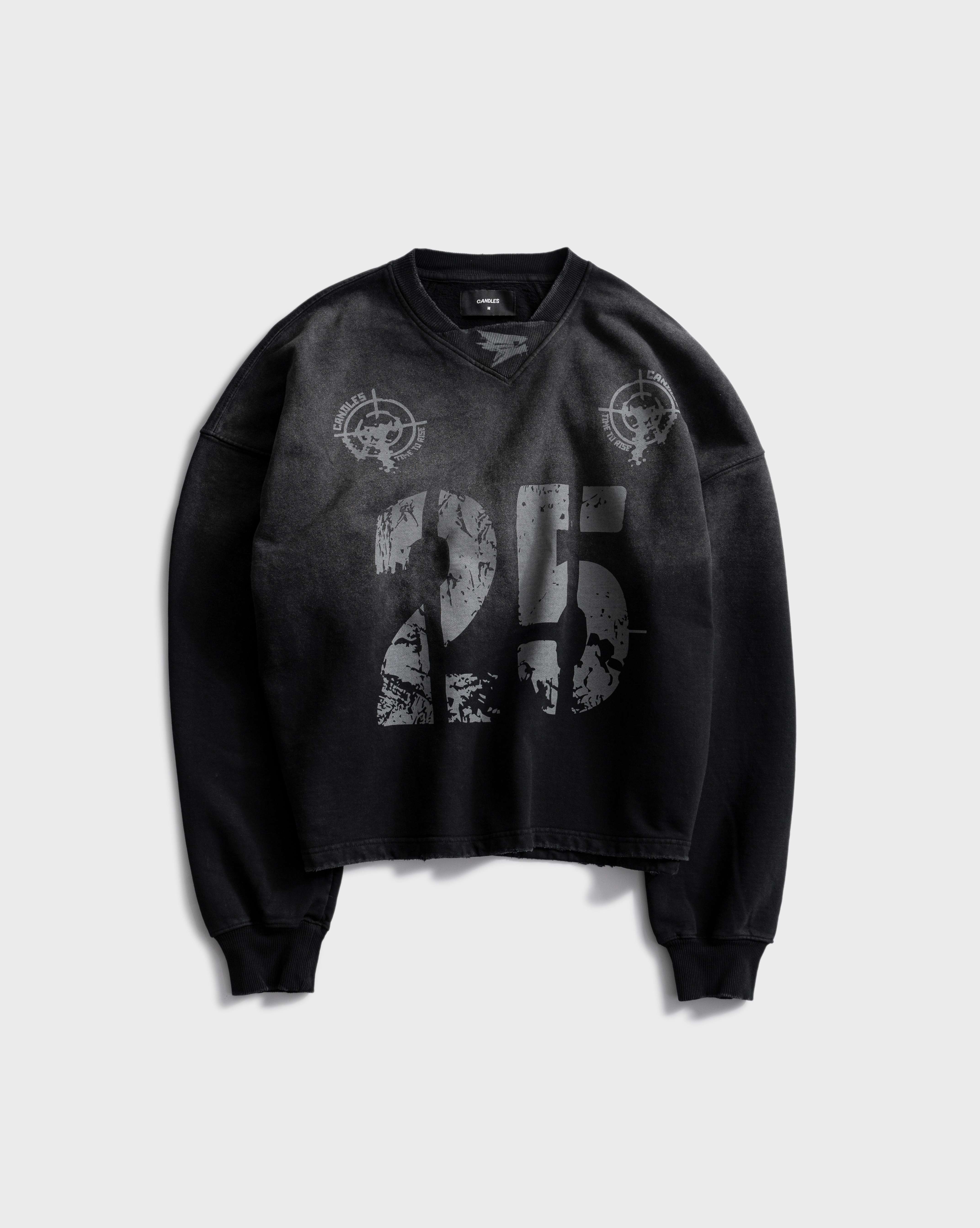Candles Rebel Number Sweater Black