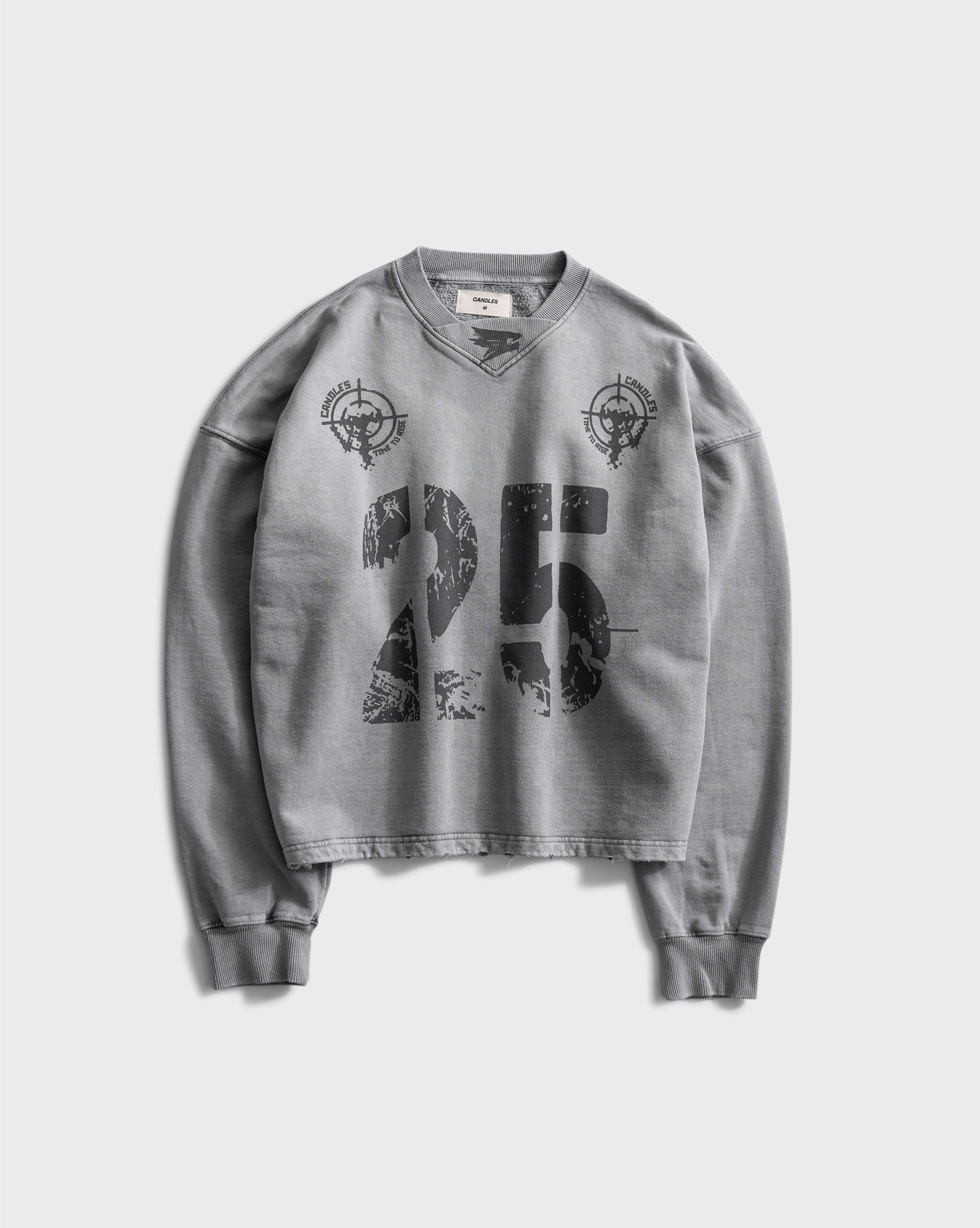 Candles Rebel Number Sweater Grey