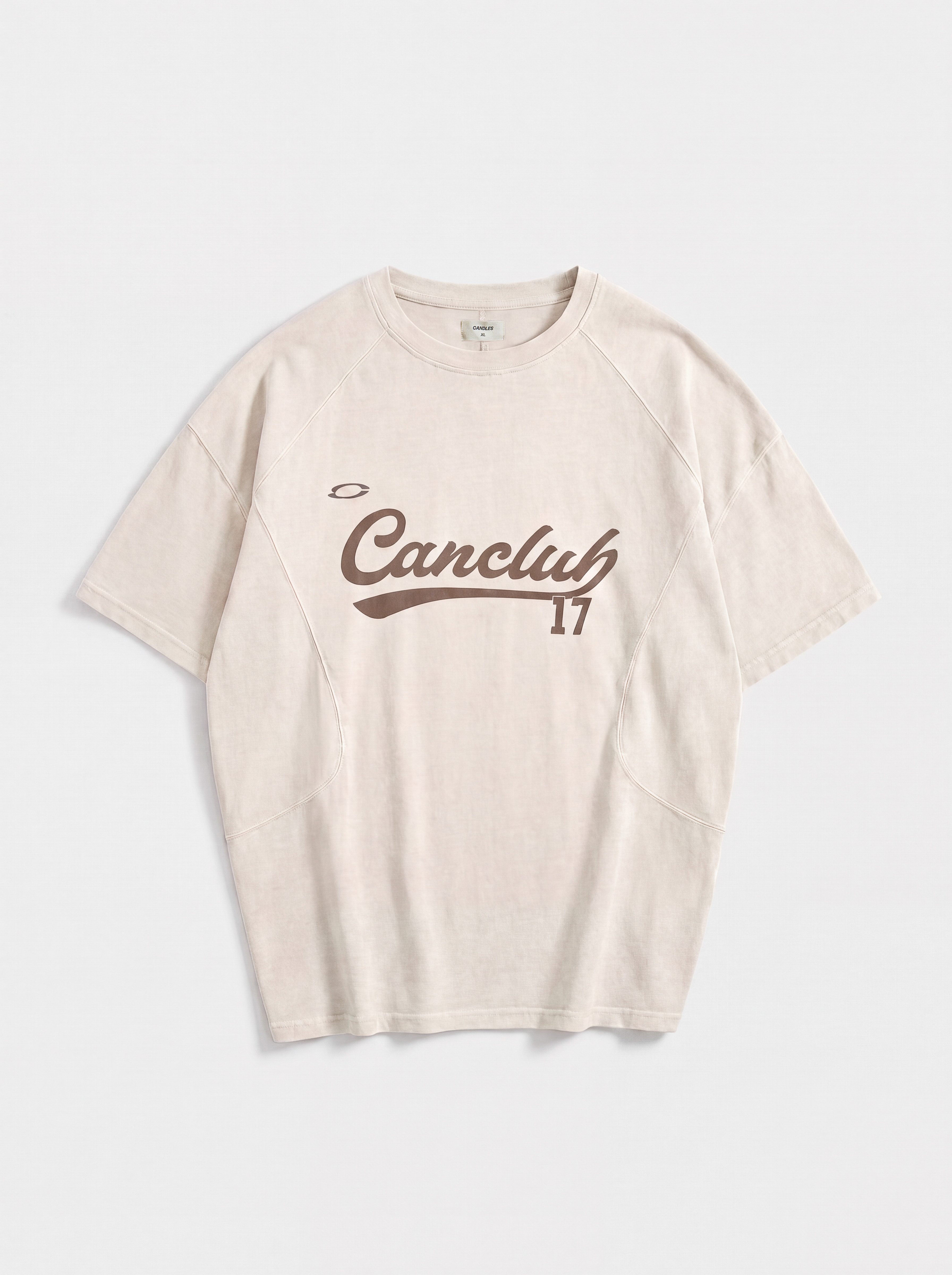Candles Retro Swing Tshirt Beige