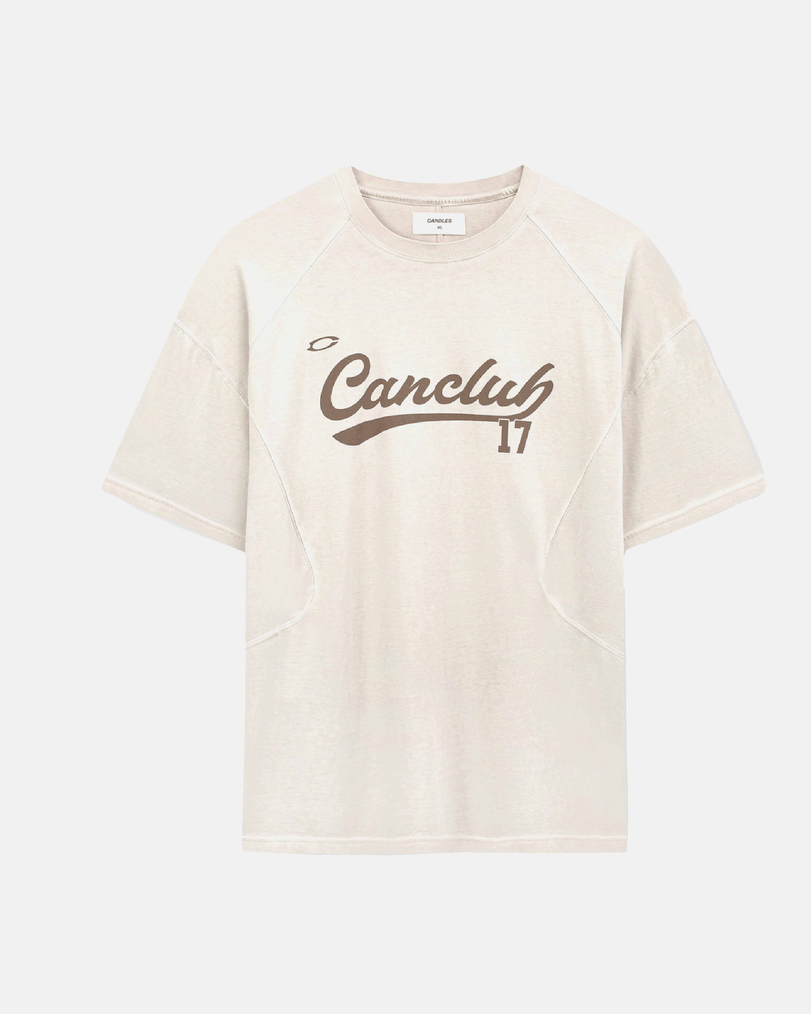 Candles Retro Swing Tshirt Beige