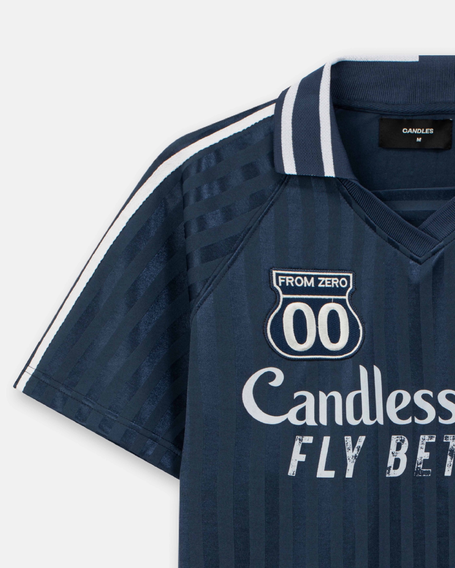 Candles Rise Beyond Team Jersey Polo Navy