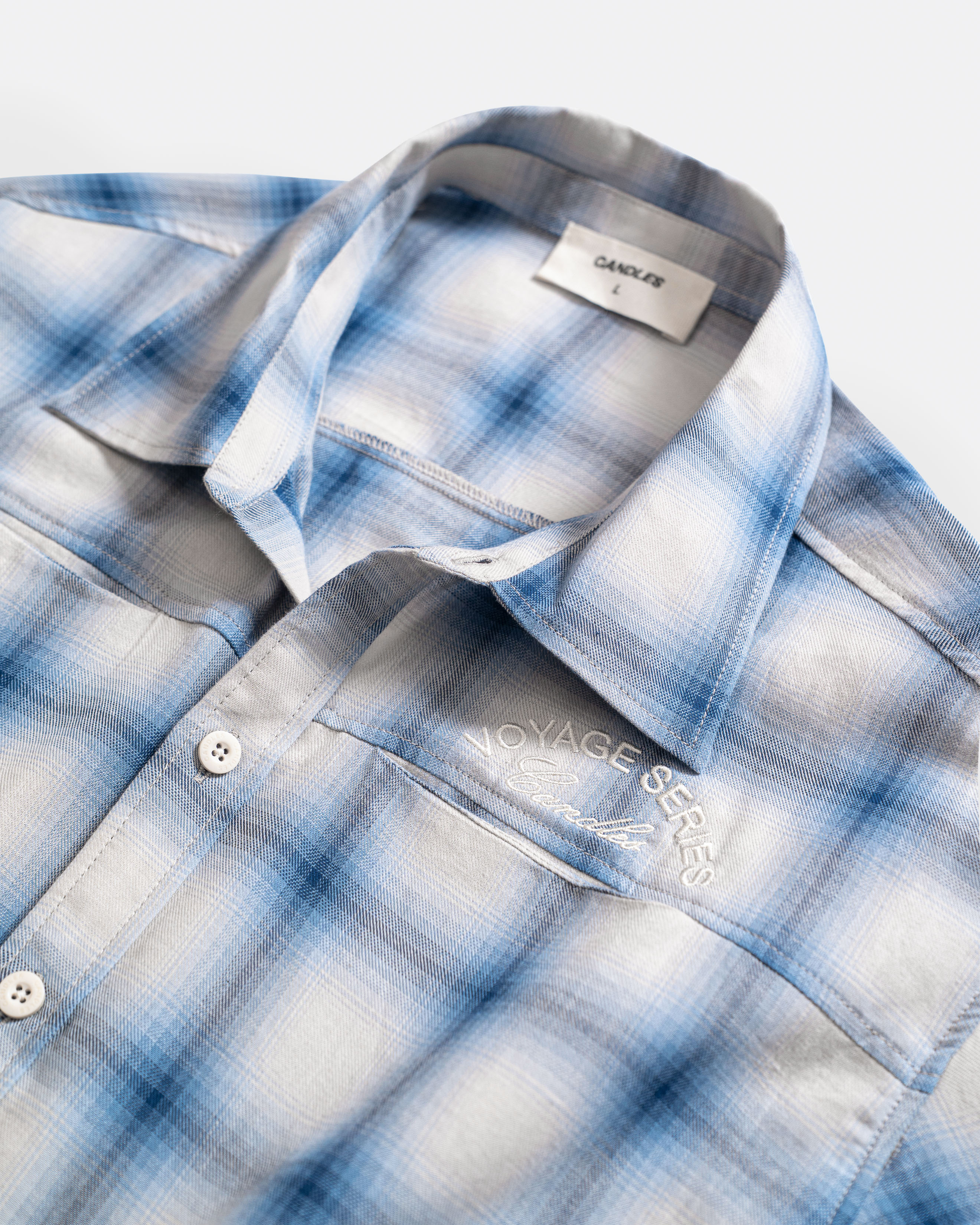 Candles Segment Shirt Blue