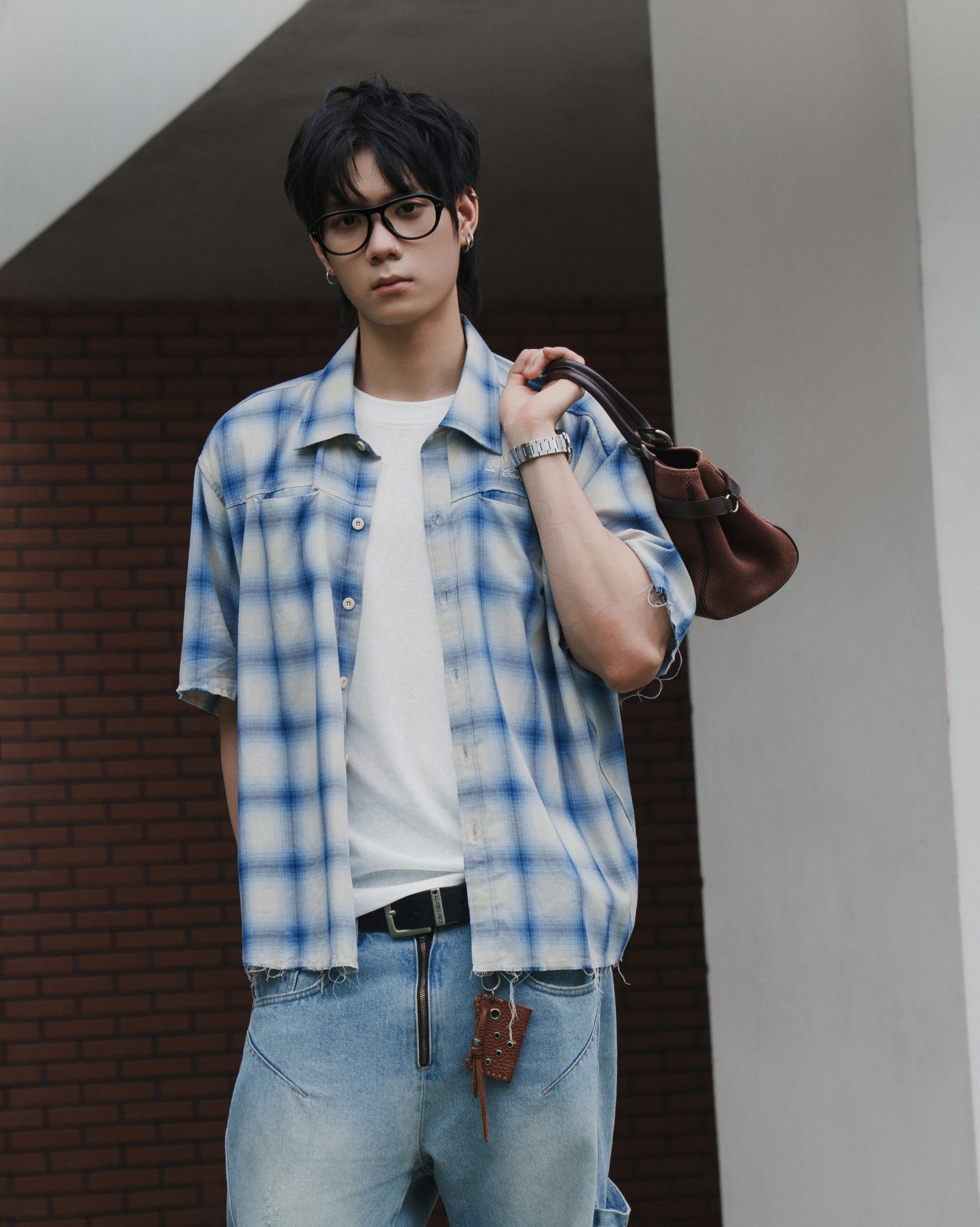 Candles Segment Shirt Blue