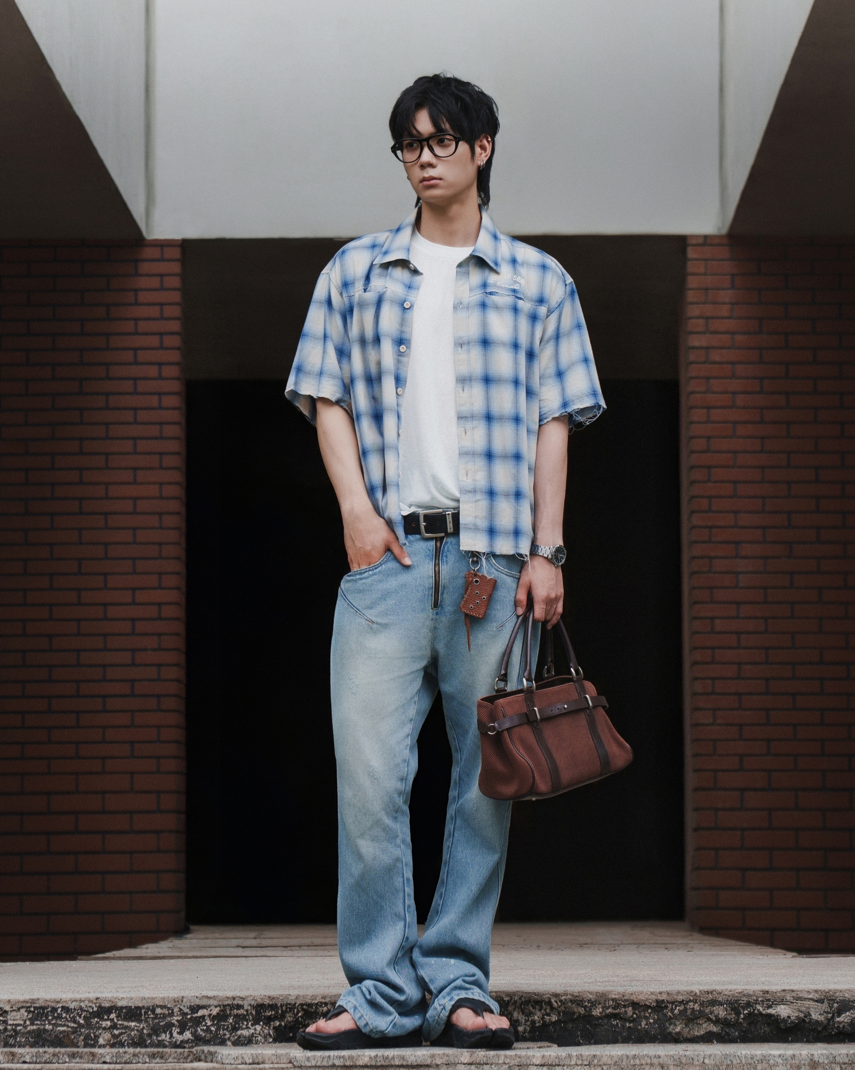 Candles Segment Shirt Blue