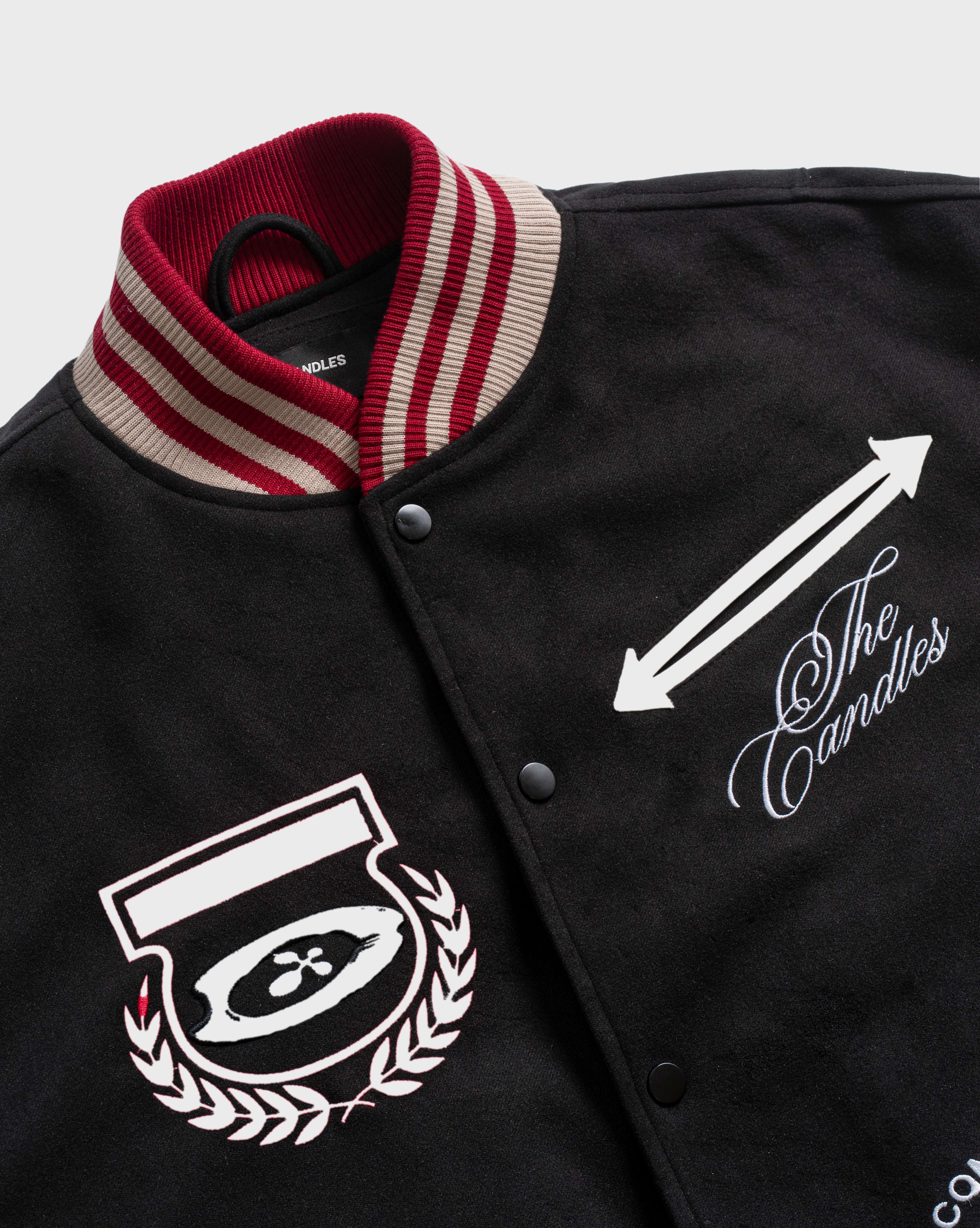 Candles True Compound Varsity Jacket Black